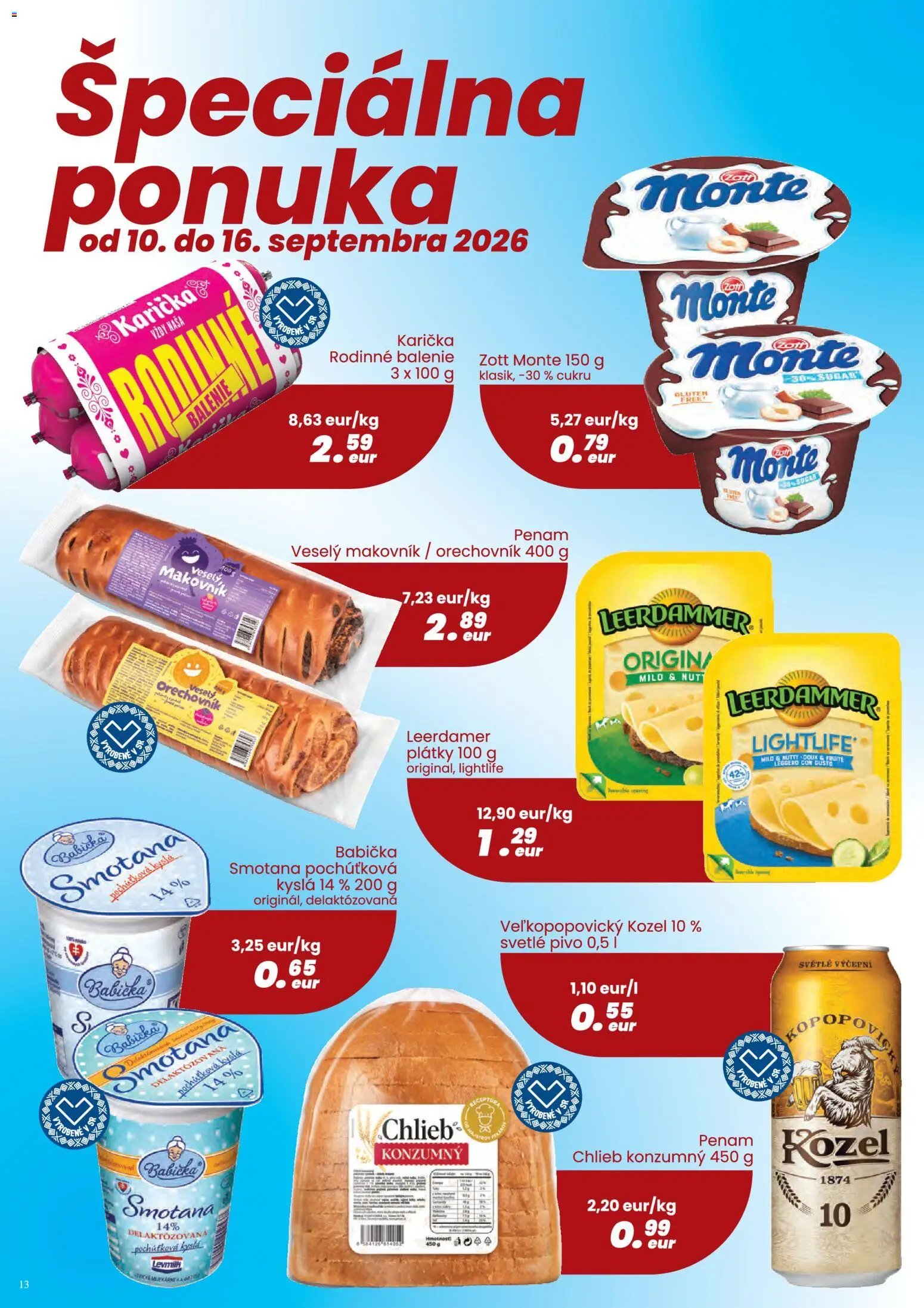 CBA Verex leták