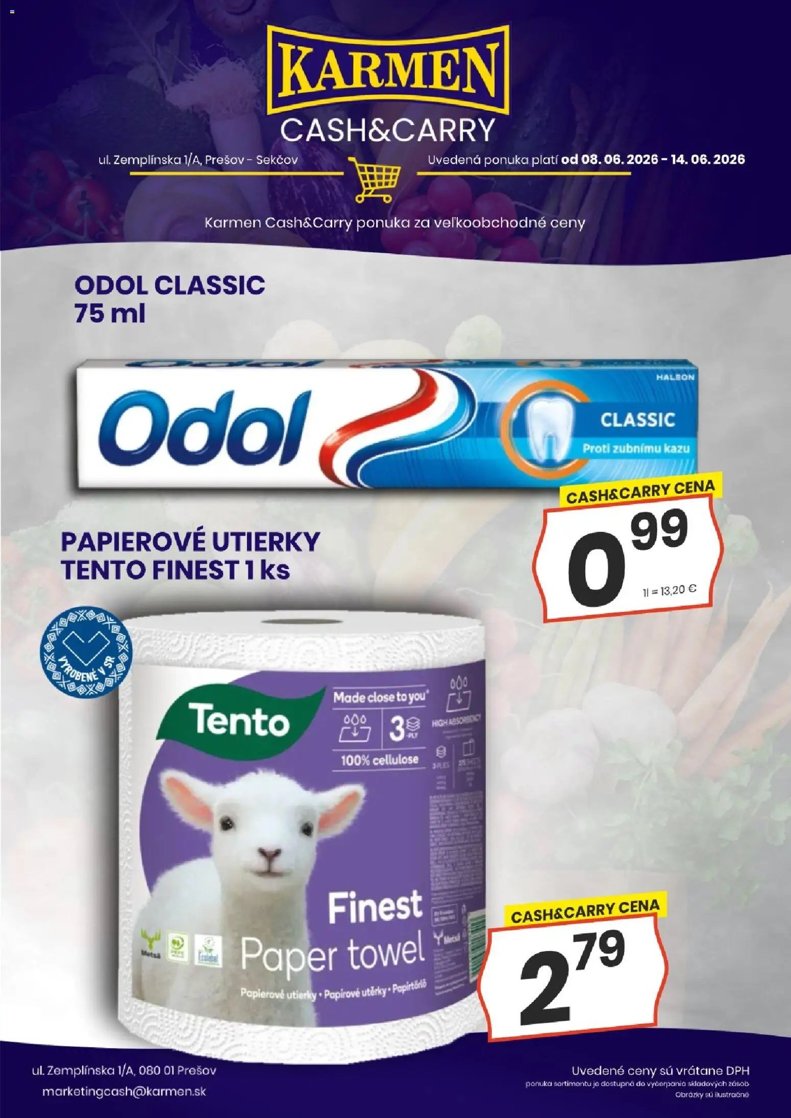 KARMEN CBA Cash & Carry