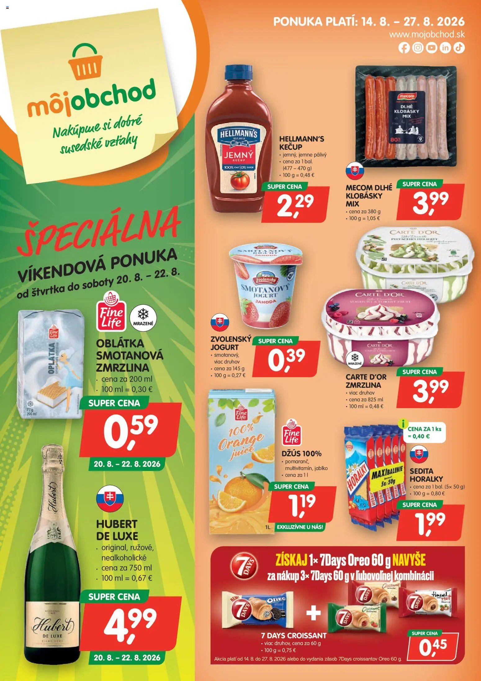 Môj obchod leták