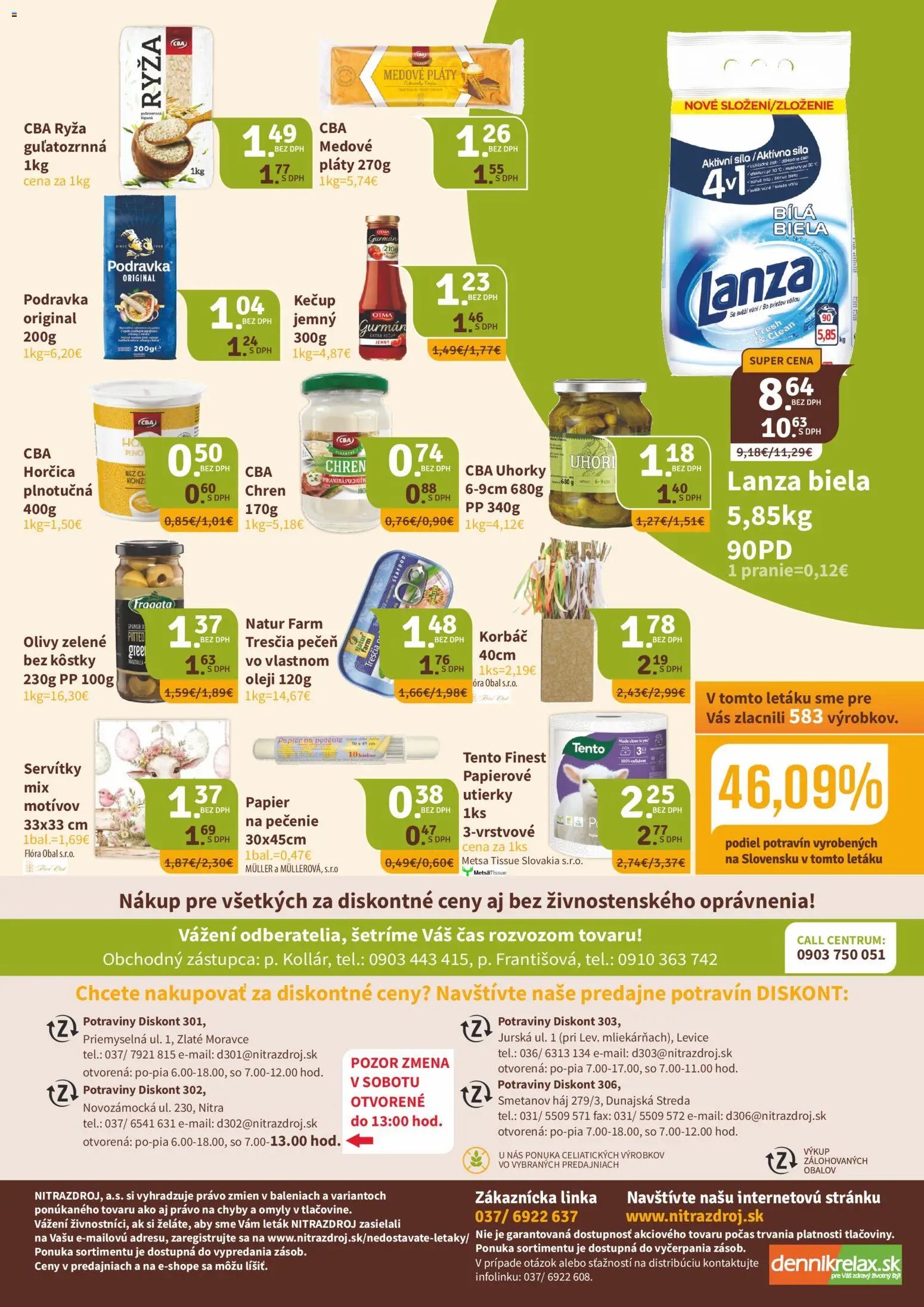 Nitrazdroj diskont (2026-03-20 - 2026-04-04) | 8