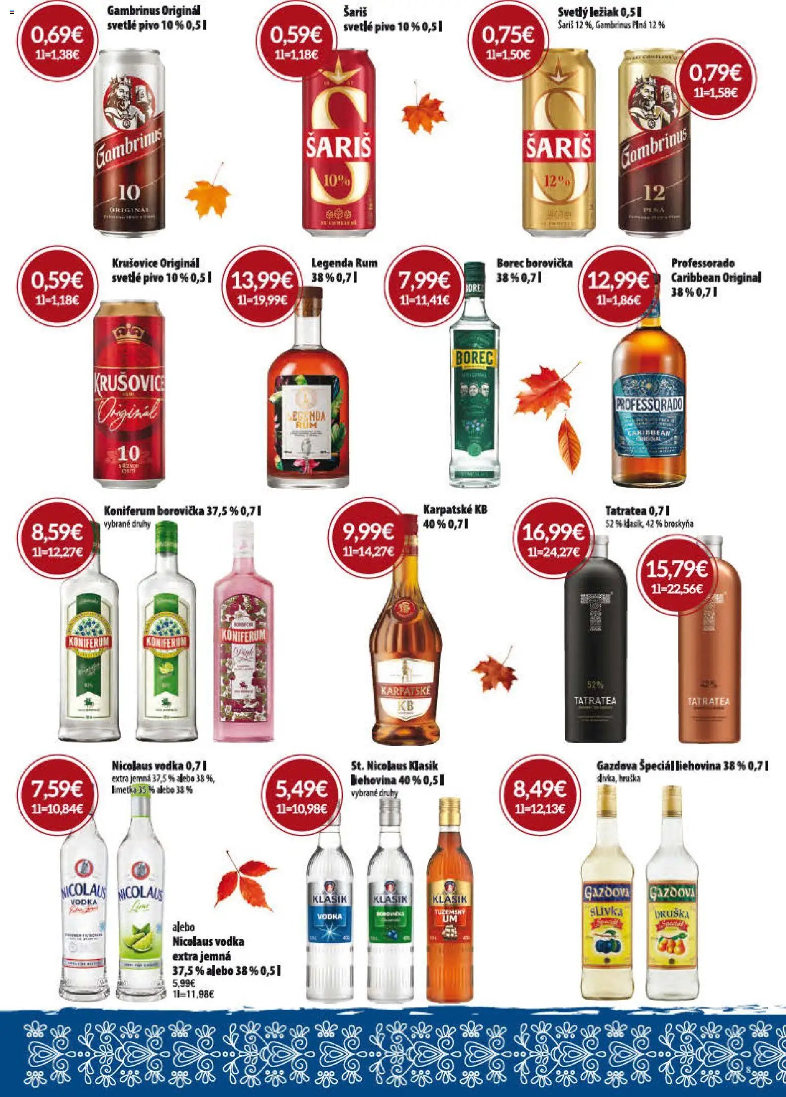 CBA Verex leták