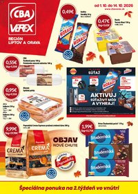 CBA Verex leták