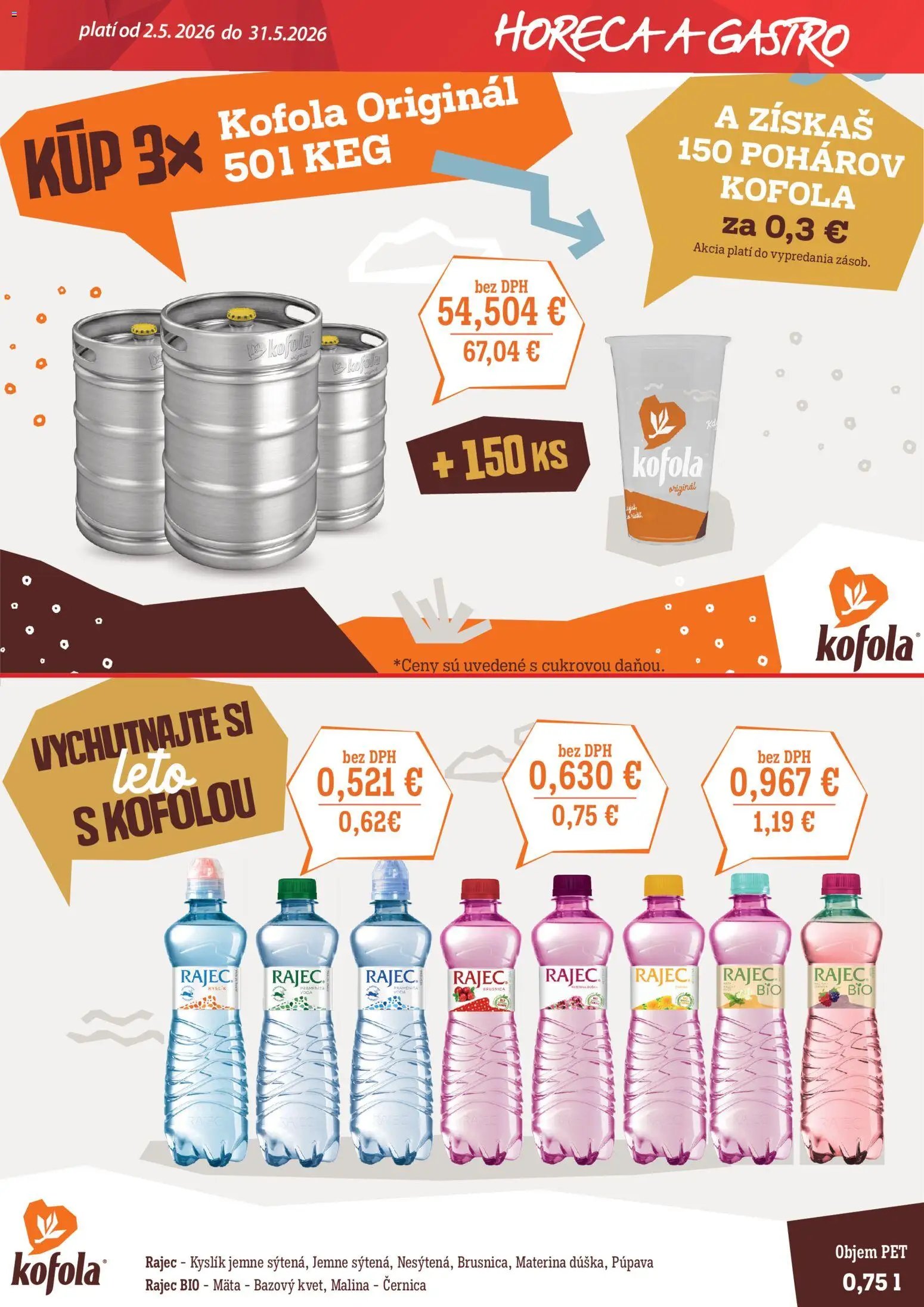 CBA Verex Vychutnajte si leto s Kofolou