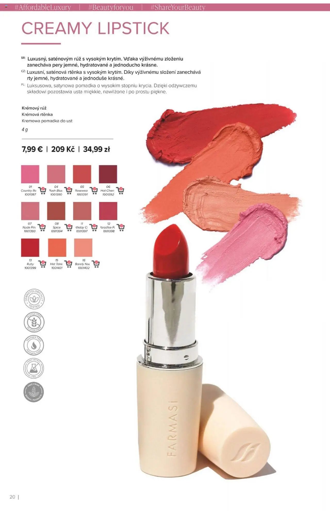 Farmasi katalóg (2025-09-24 - 2025-12-31) | 20