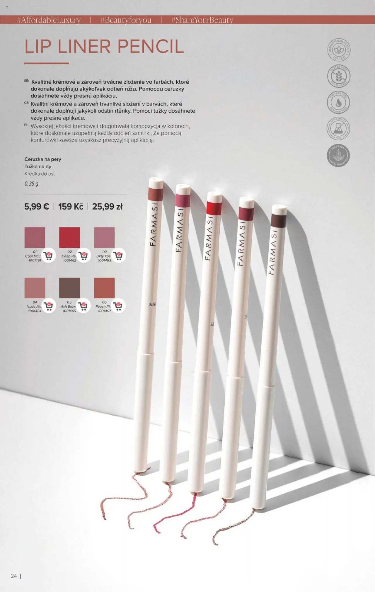 Farmasi katalóg (2025-09-24 - 2025-12-31) | 24