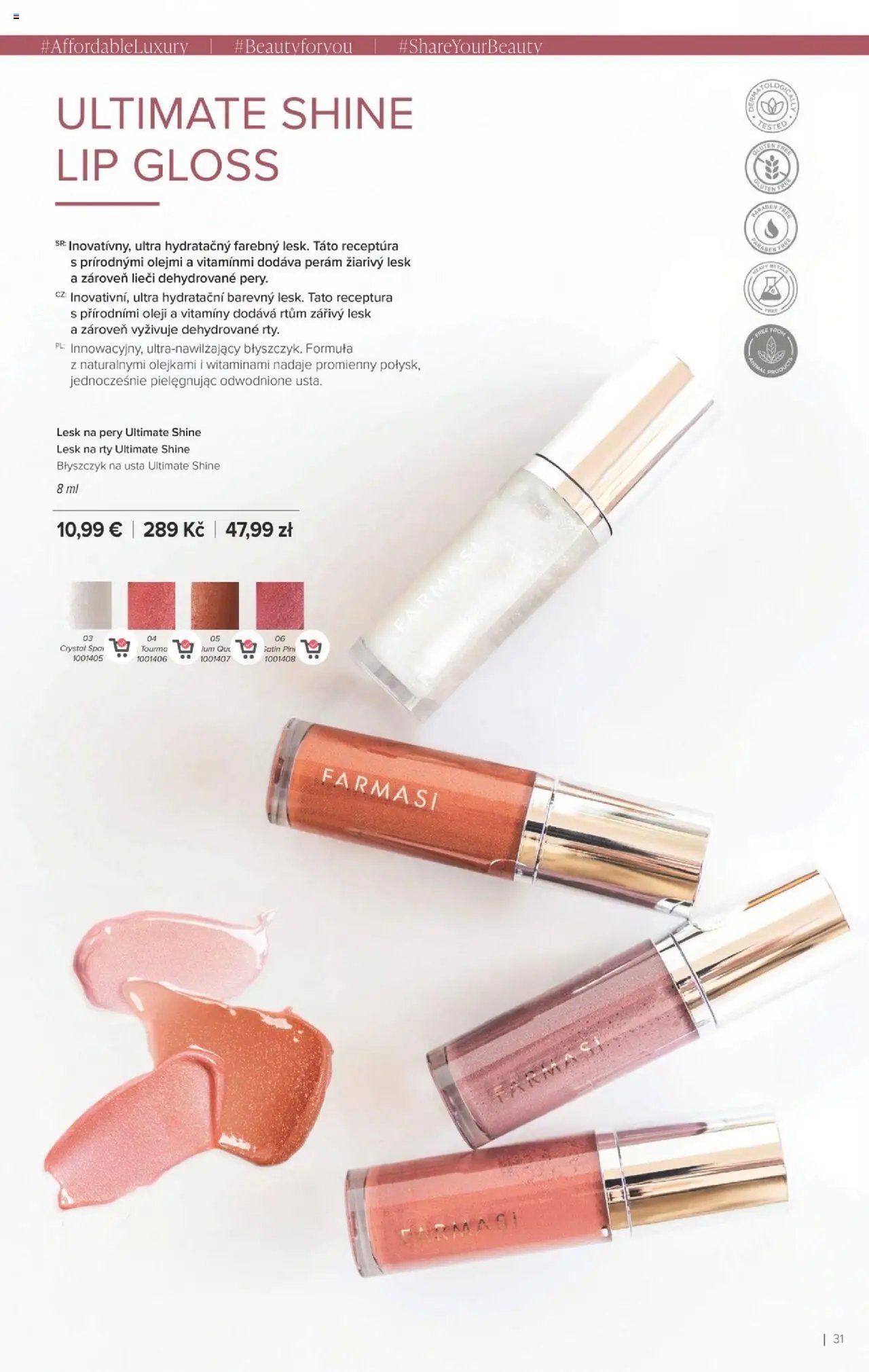 Farmasi katalóg (2025-09-24 - 2025-12-31) | 31