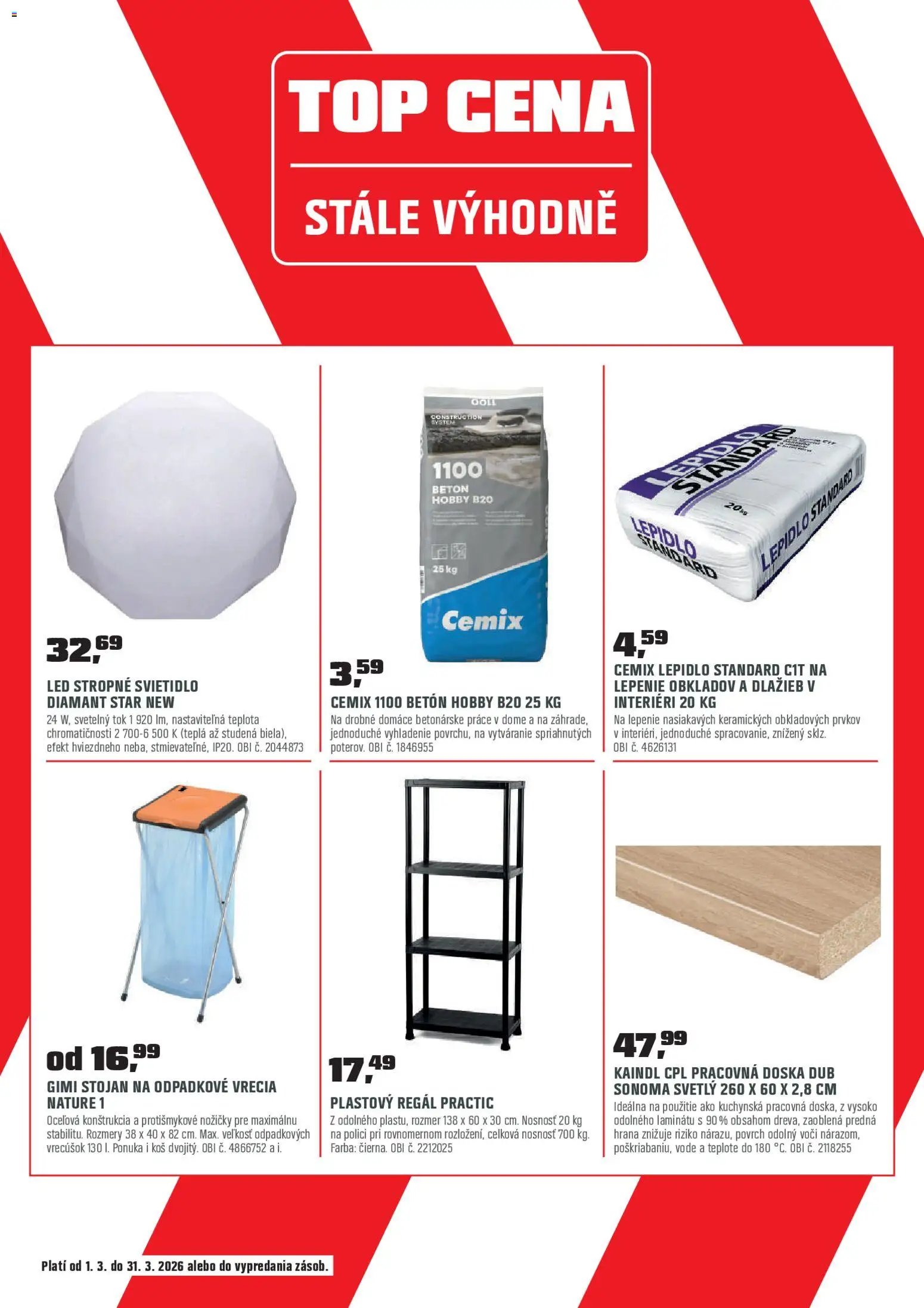 OBI leták (2026-03-01 - 2026-03-31) | 22