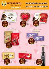 Nitrazdroj valentínska ponuka - Diskont (2026-02-02 - 2026-02-15)