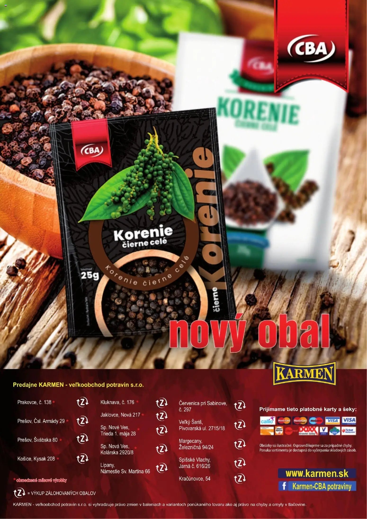 KARMEN CBA leták (2026-02-05 - 2026-02-18) | 24