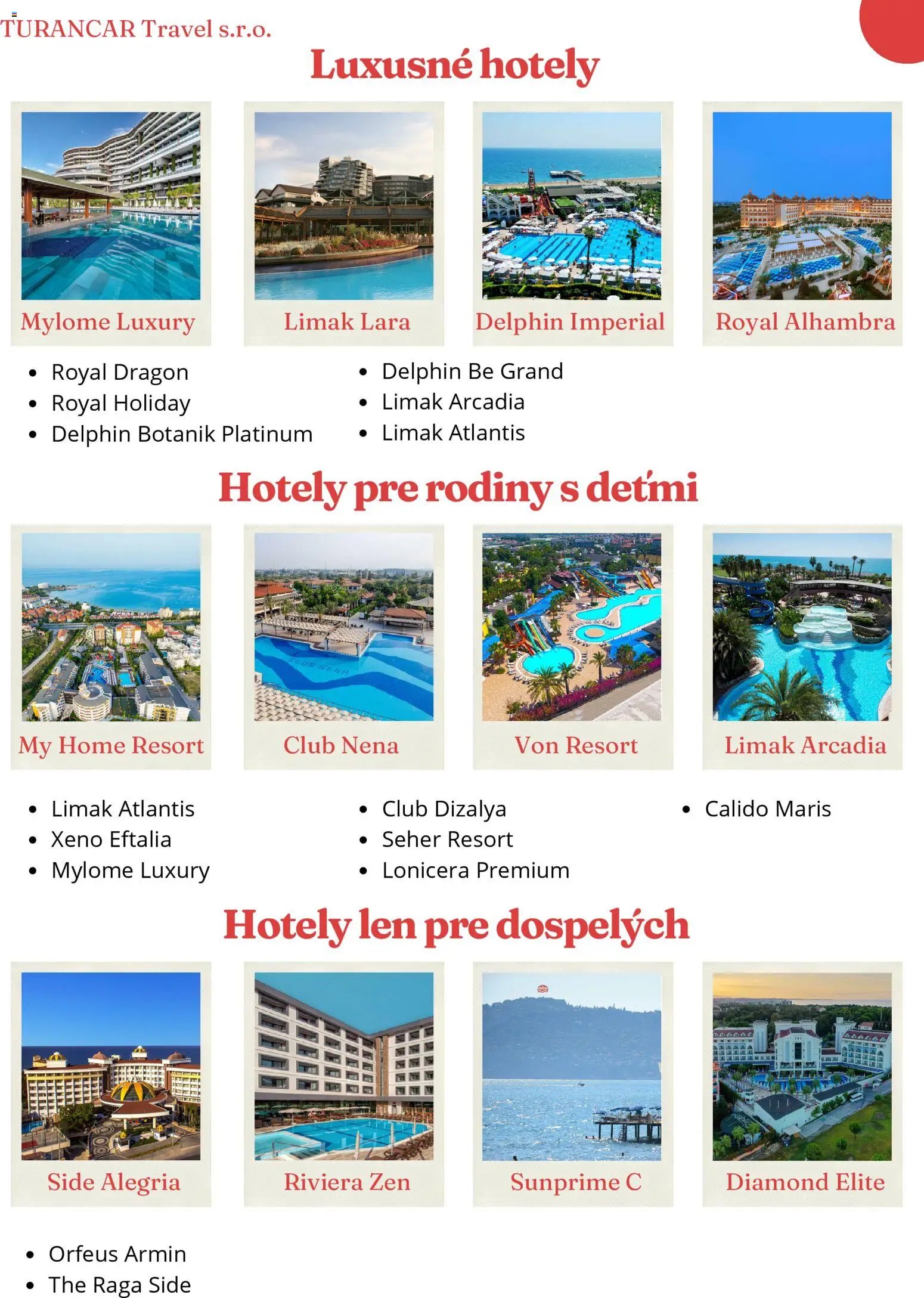 Turancar Turecko (2026-01-01 - 2026-12-31) | 2