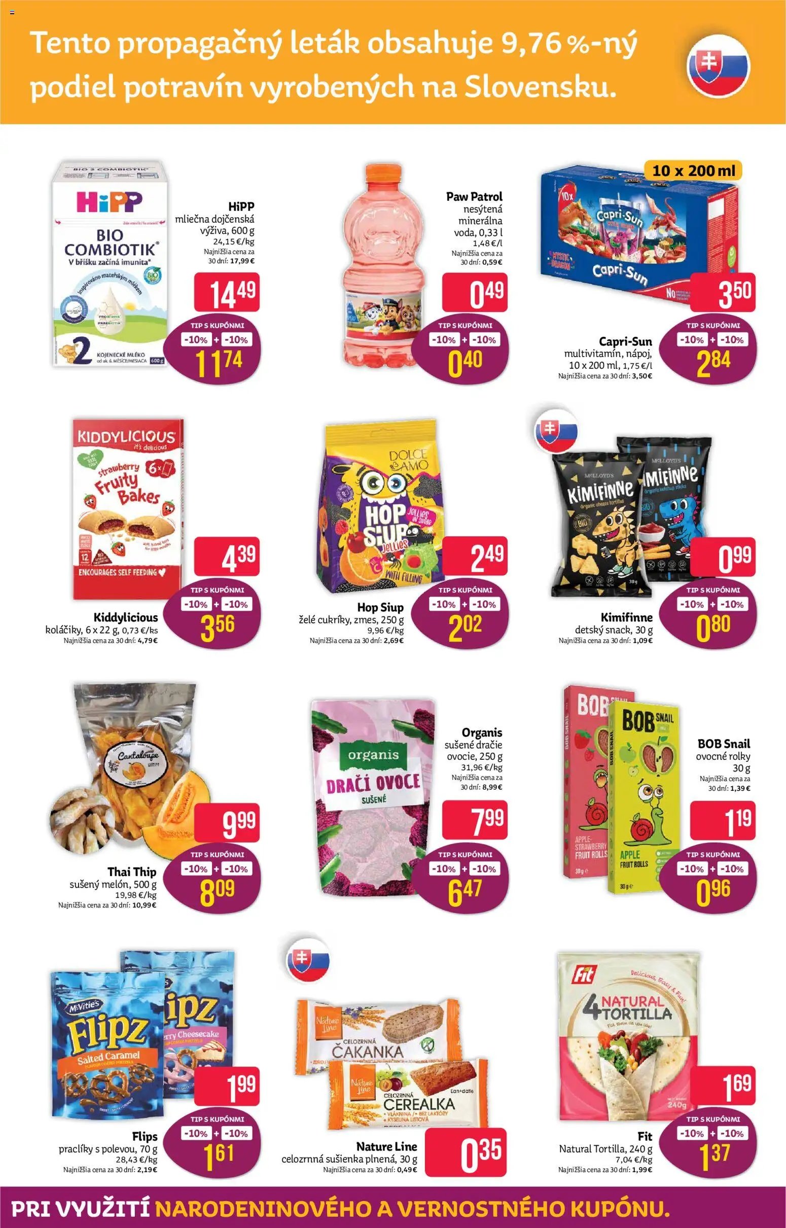 Teta drogerie leták