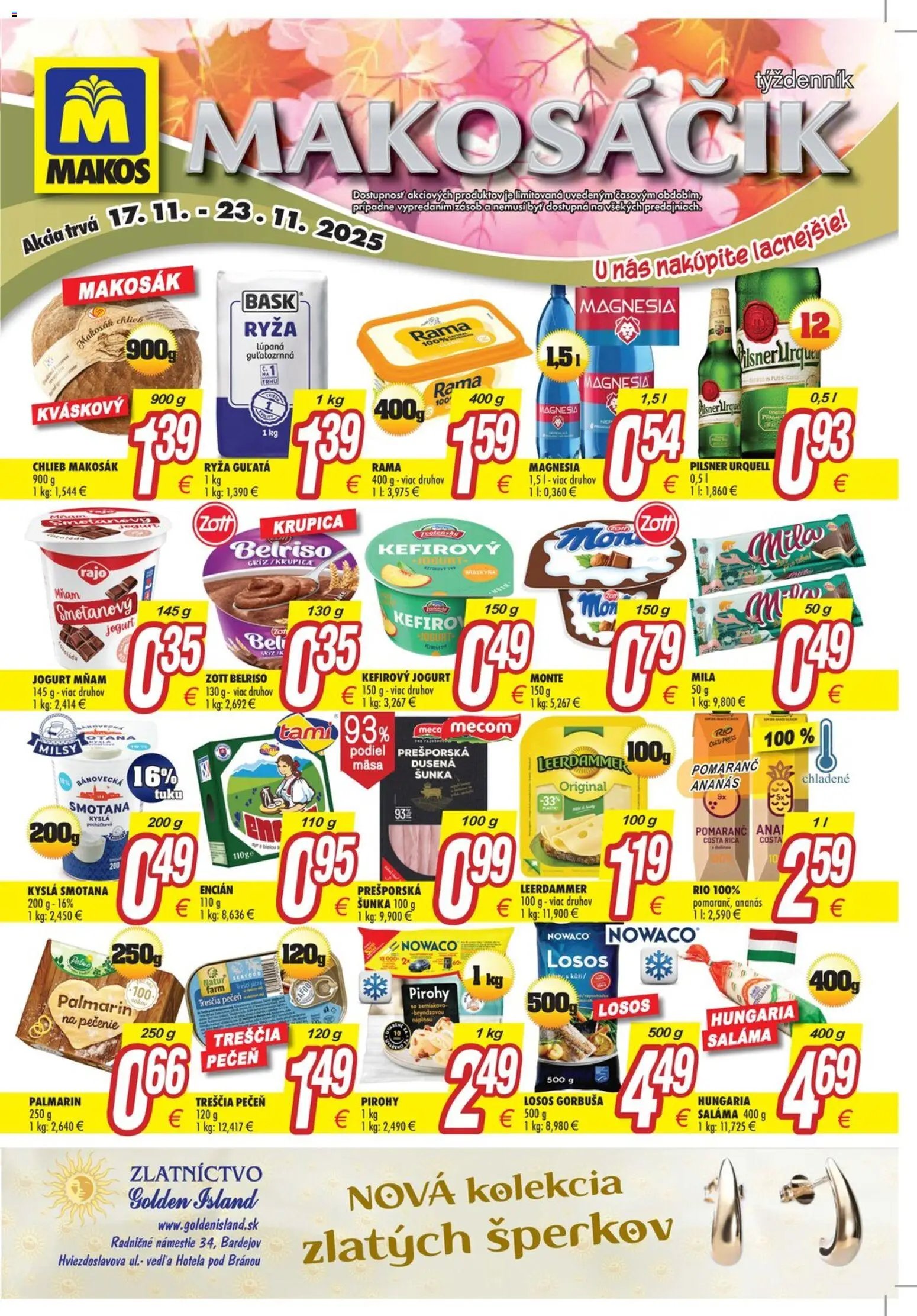 Makos leták (2025-11-17 - 2025-11-23) | 2