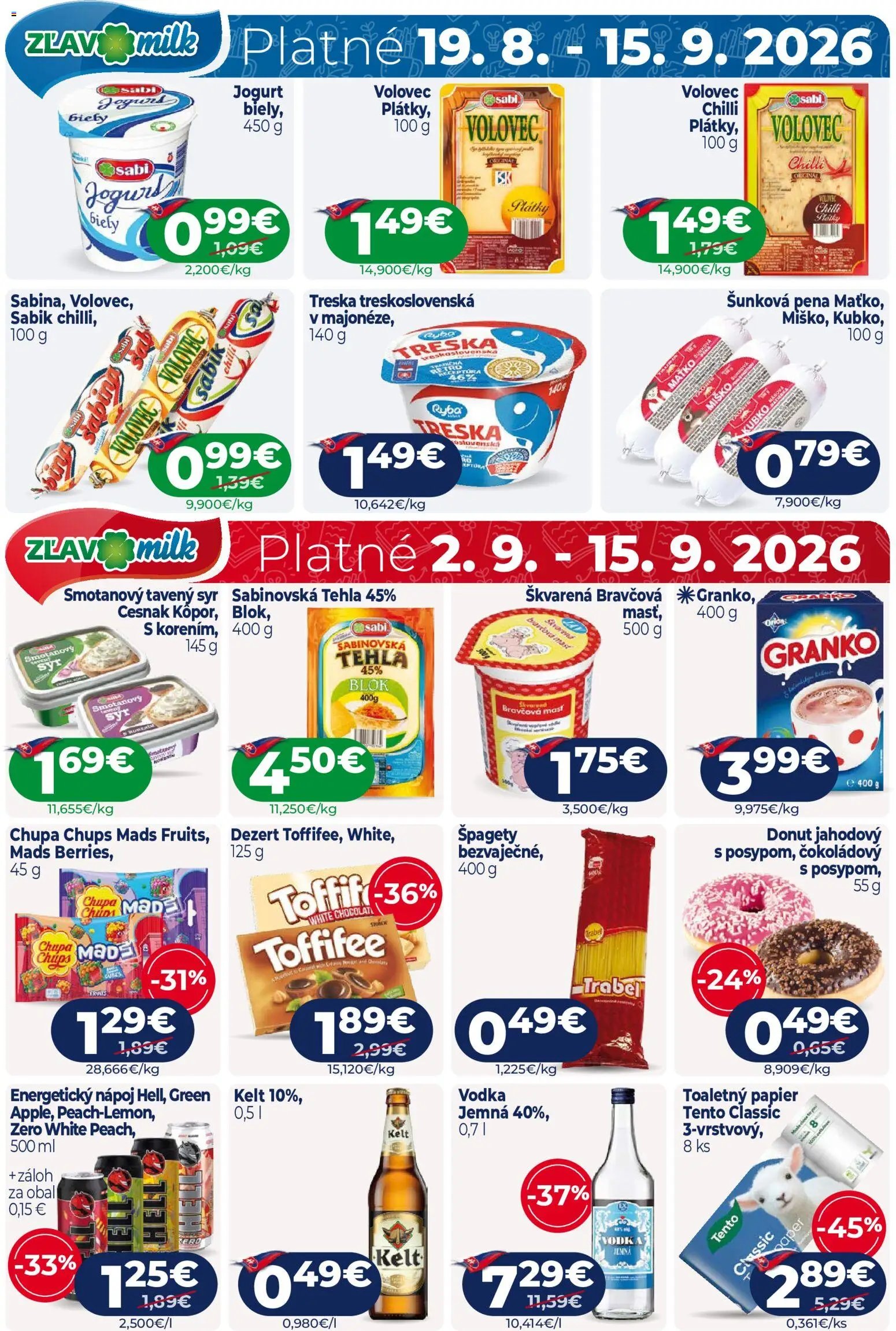 Milk Agro leták