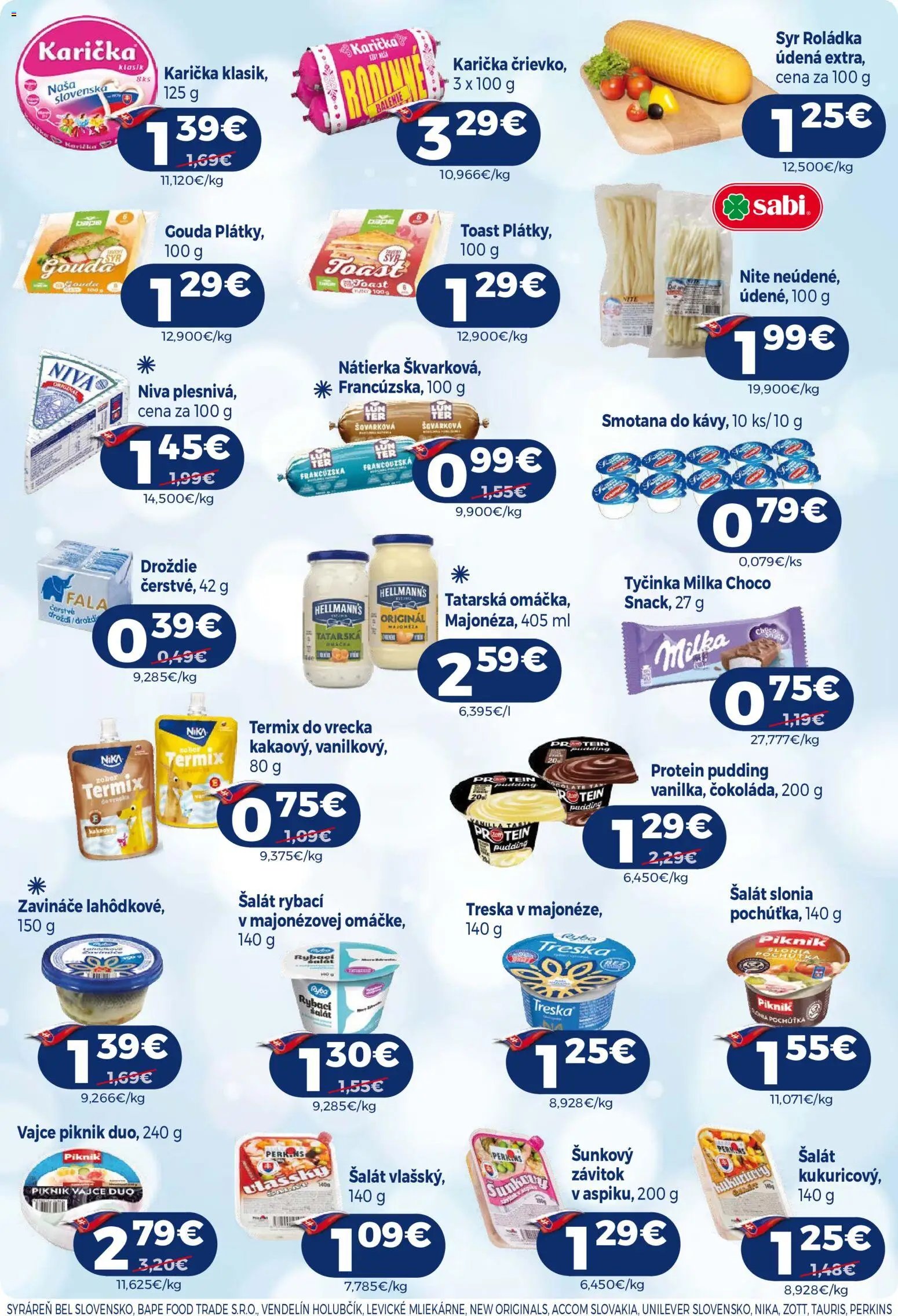 Milk Agro leták