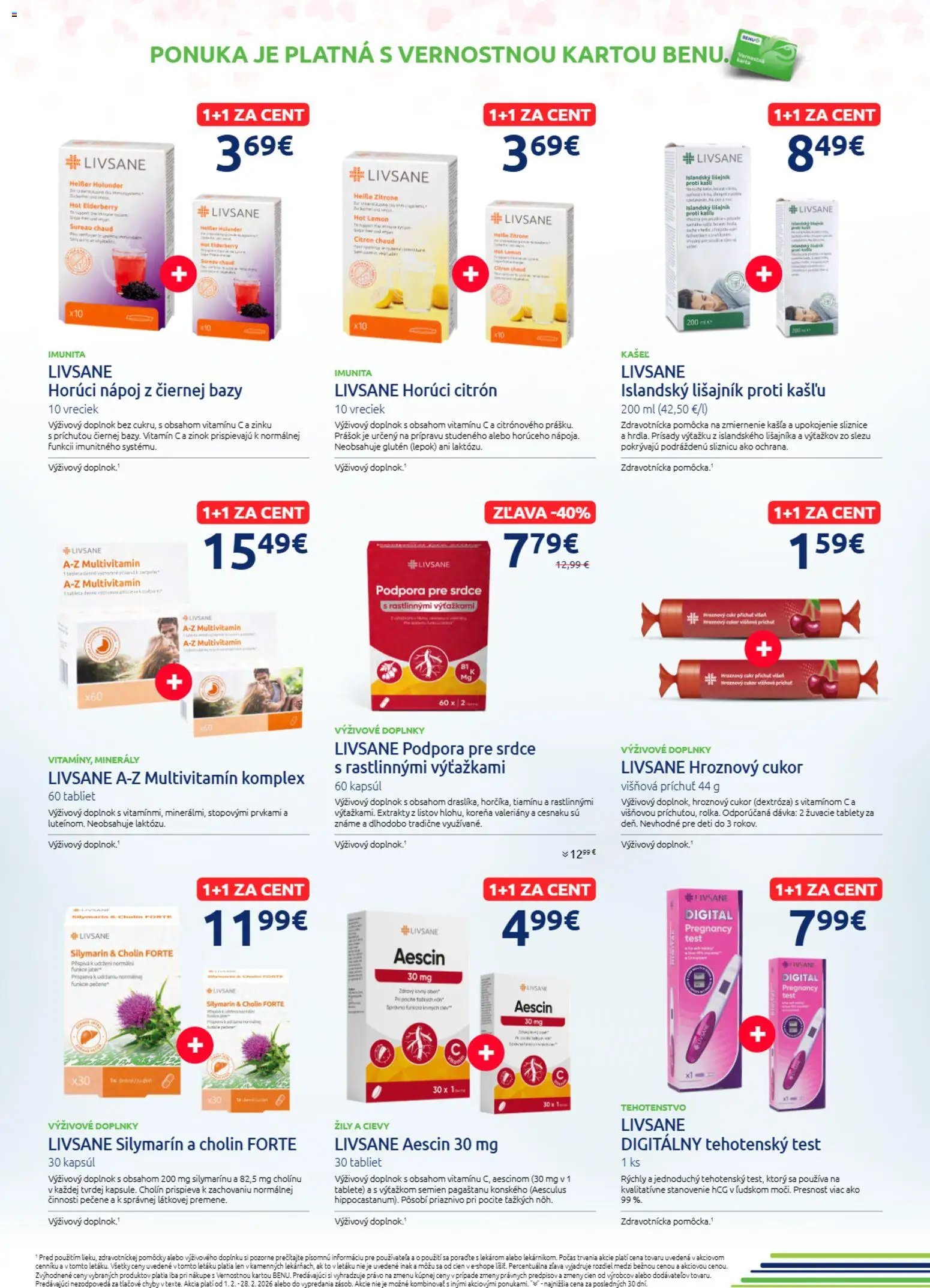 BENU Lekáreň leták (2026-02-01 - 2026-02-28) | 12