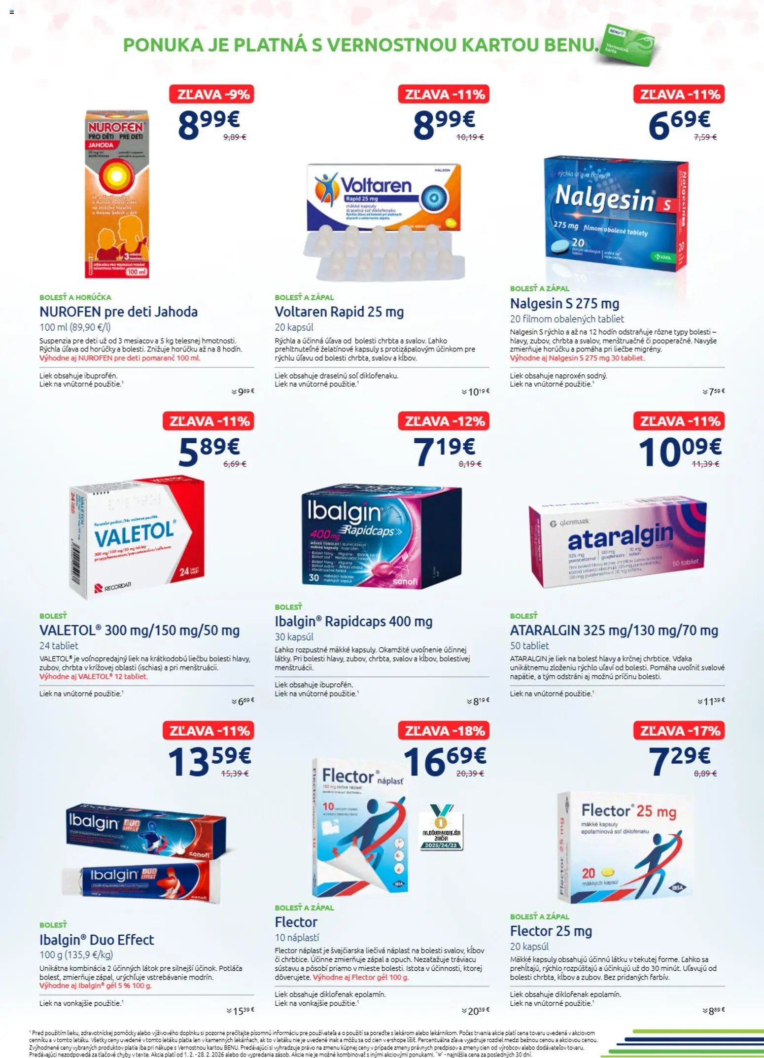BENU Lekáreň leták (2026-02-01 - 2026-02-28) | 5