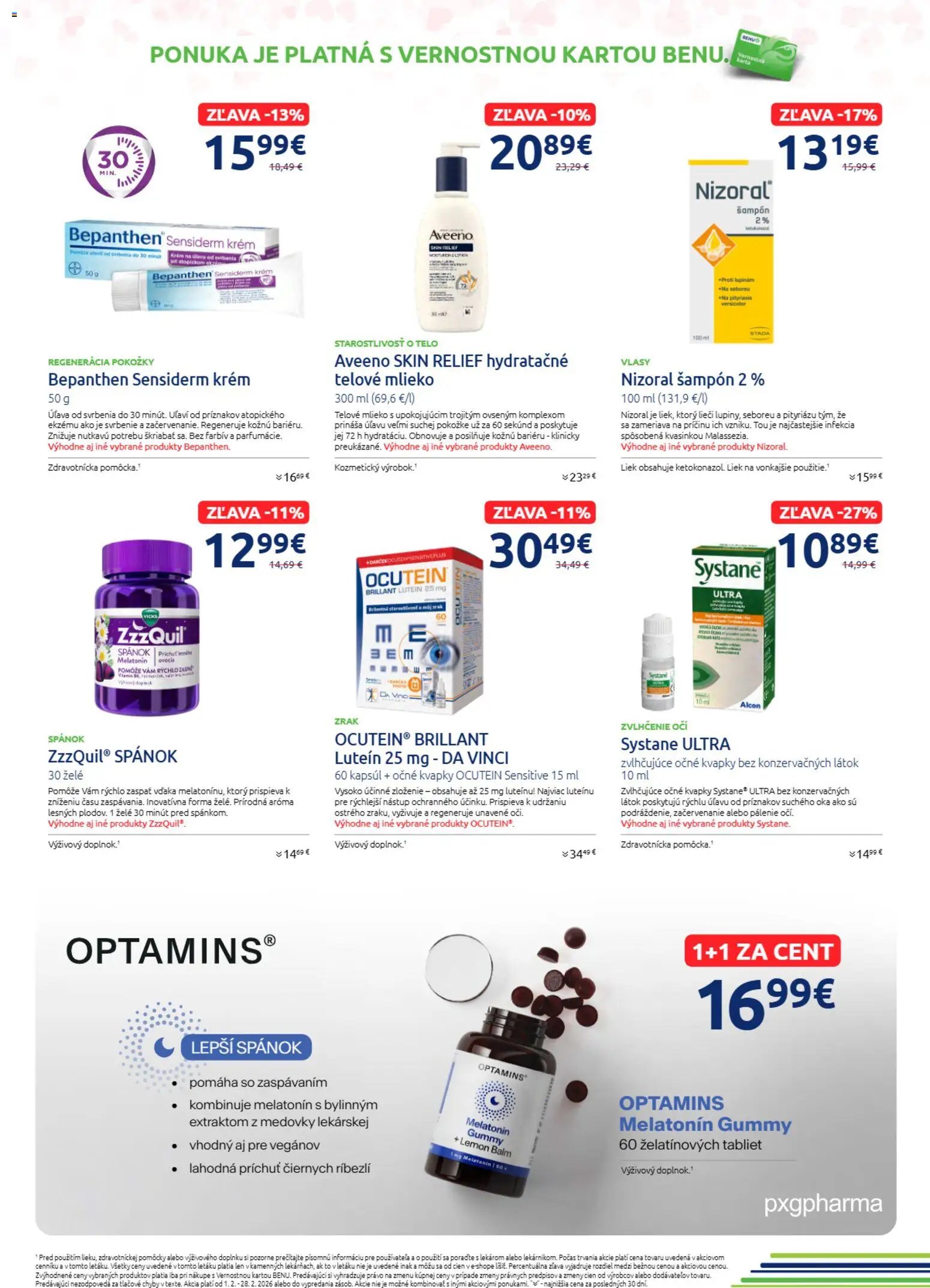 BENU Lekáreň leták (2026-02-01 - 2026-02-28) | 9