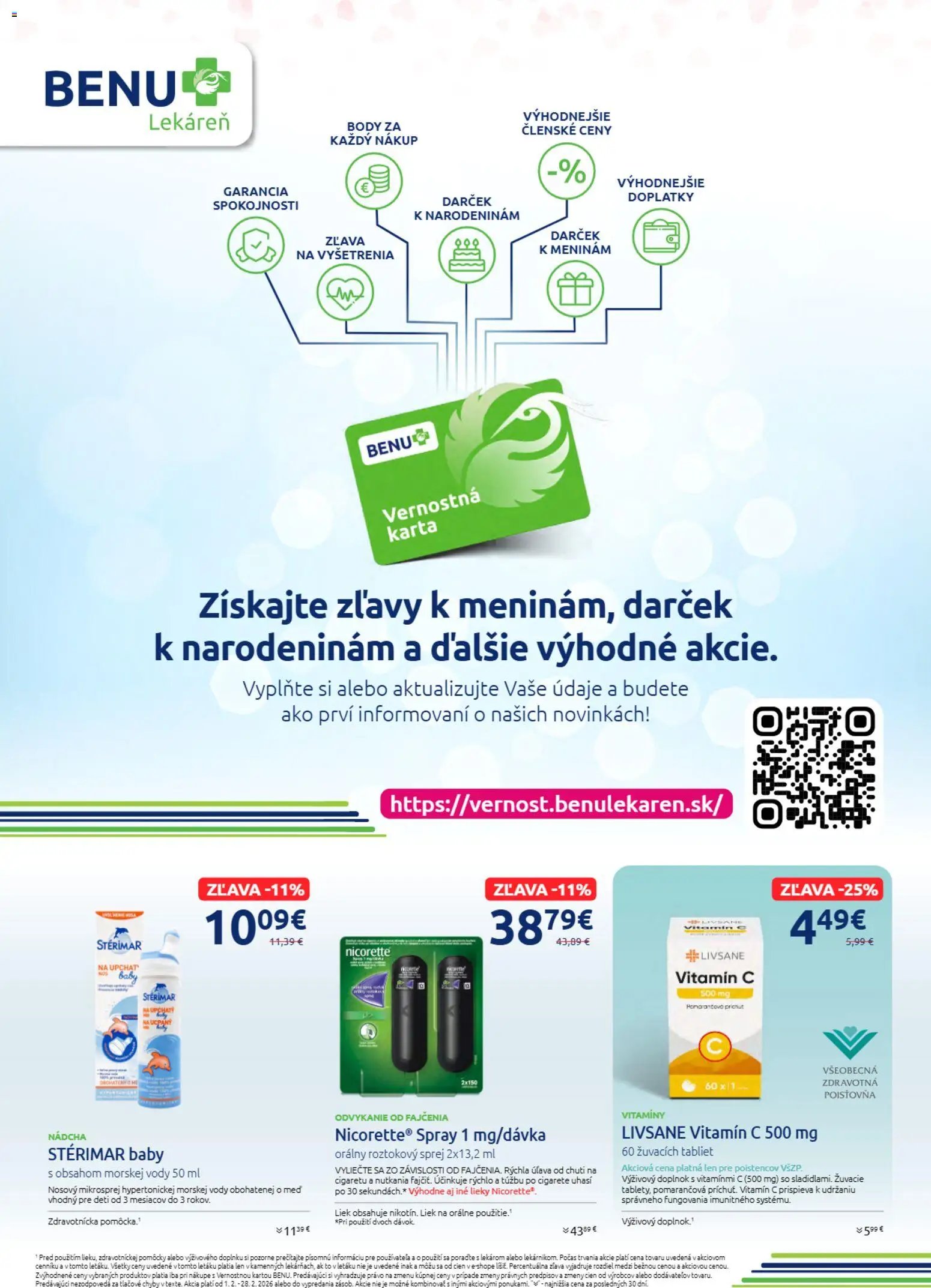 BENU Lekáreň leták (2026-02-01 - 2026-02-28) | 10