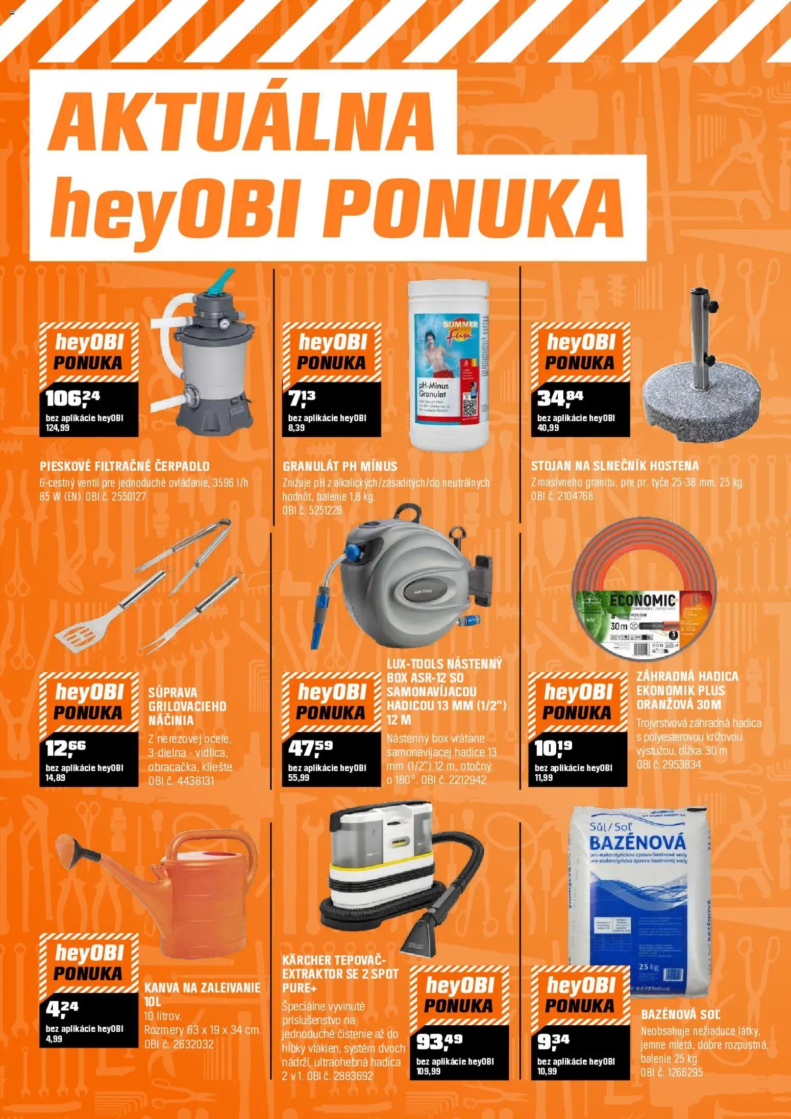 OBI leták