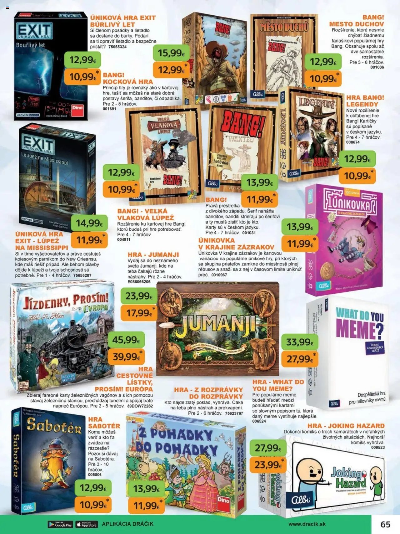 Dráčik leták (2025-10-03 - 2025-12-31) | 65