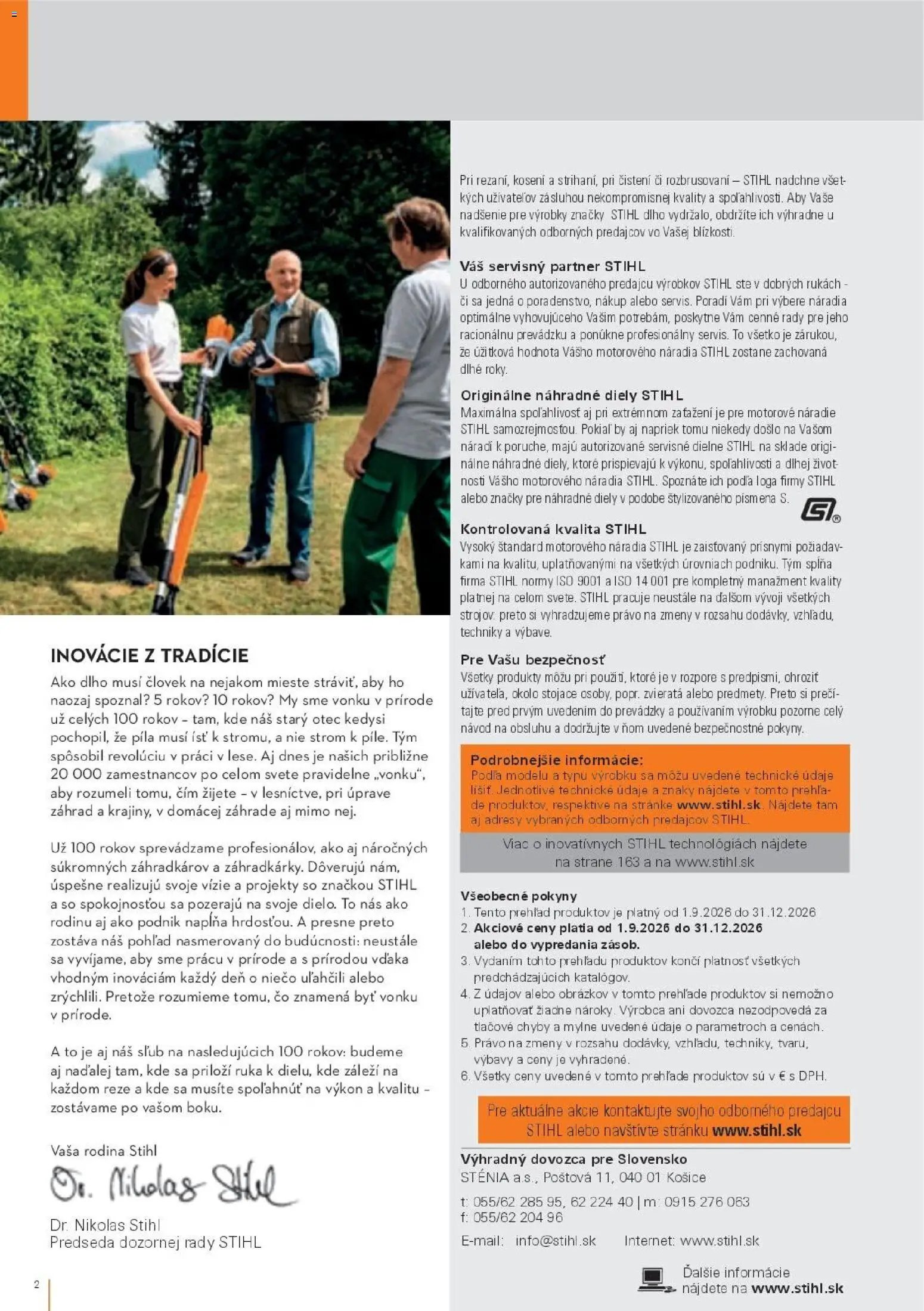 STIHL katalóg
