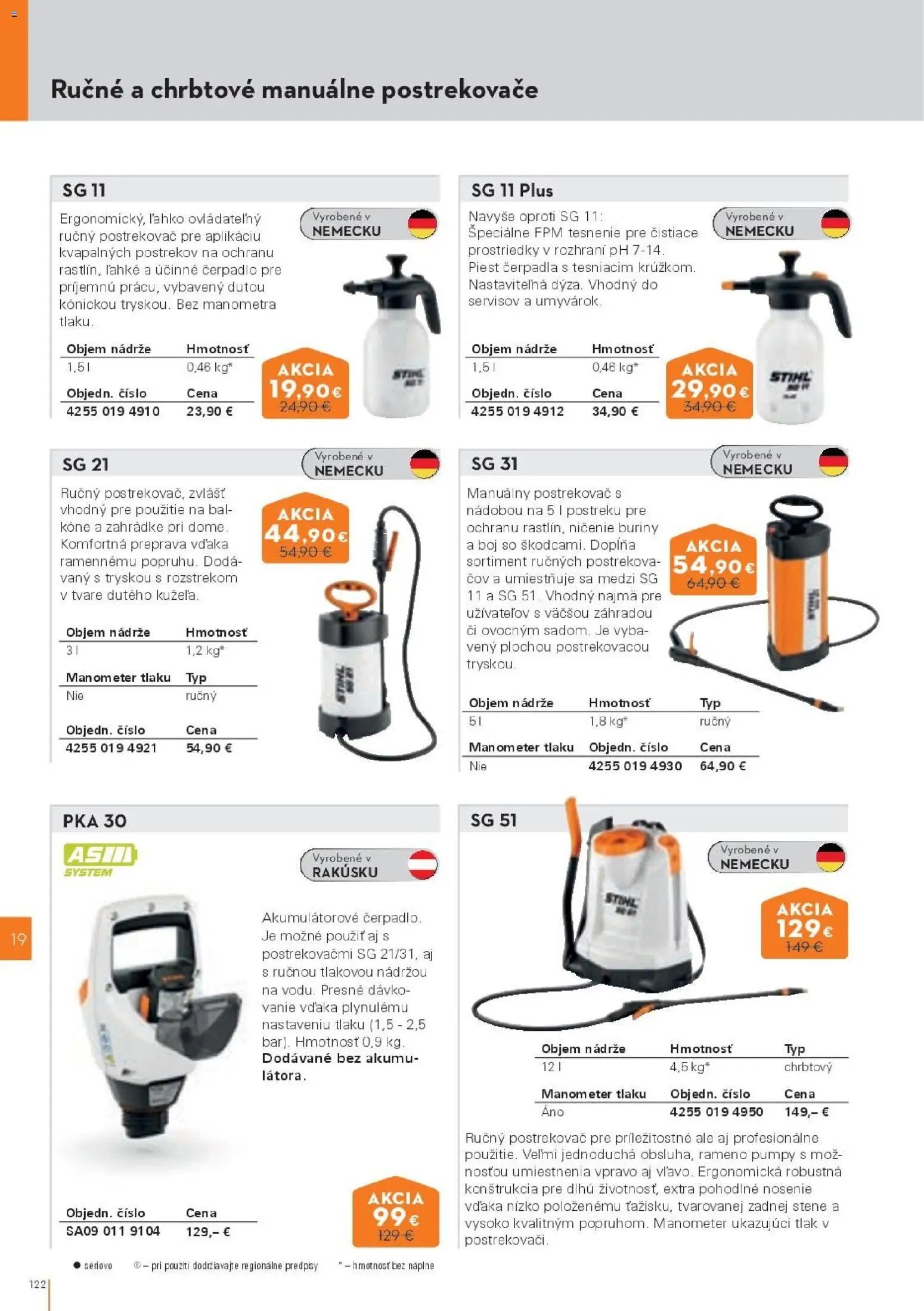 STIHL katalóg