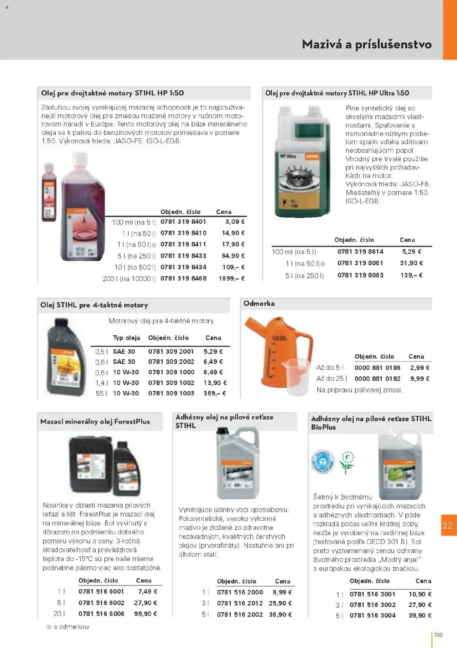 STIHL katalóg