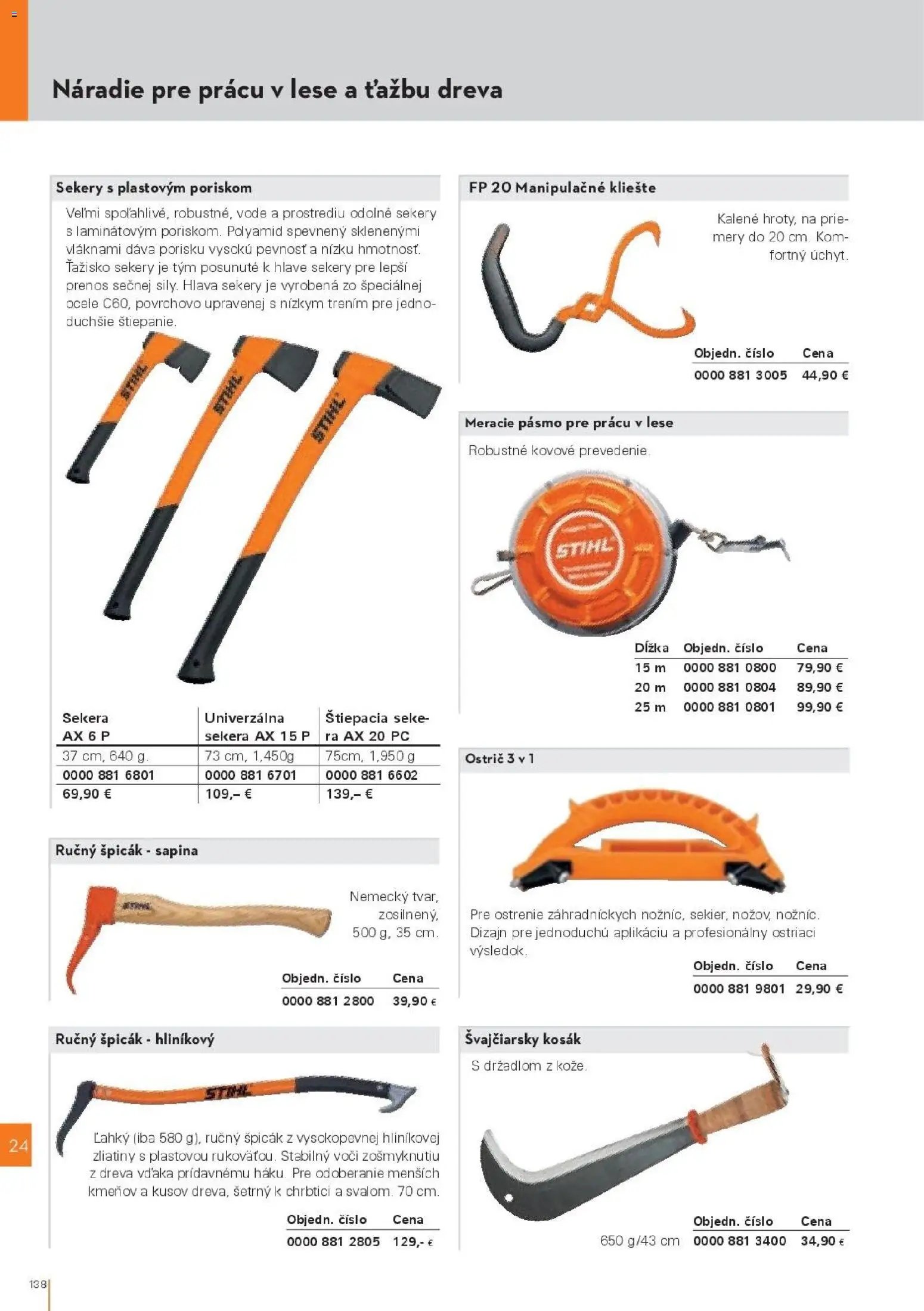 STIHL katalóg