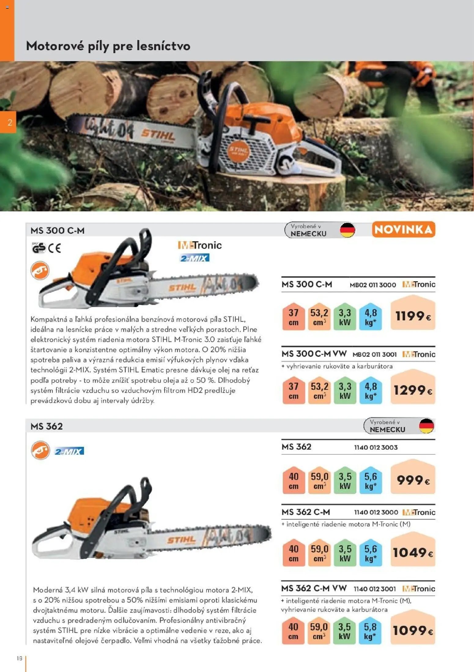 STIHL katalóg