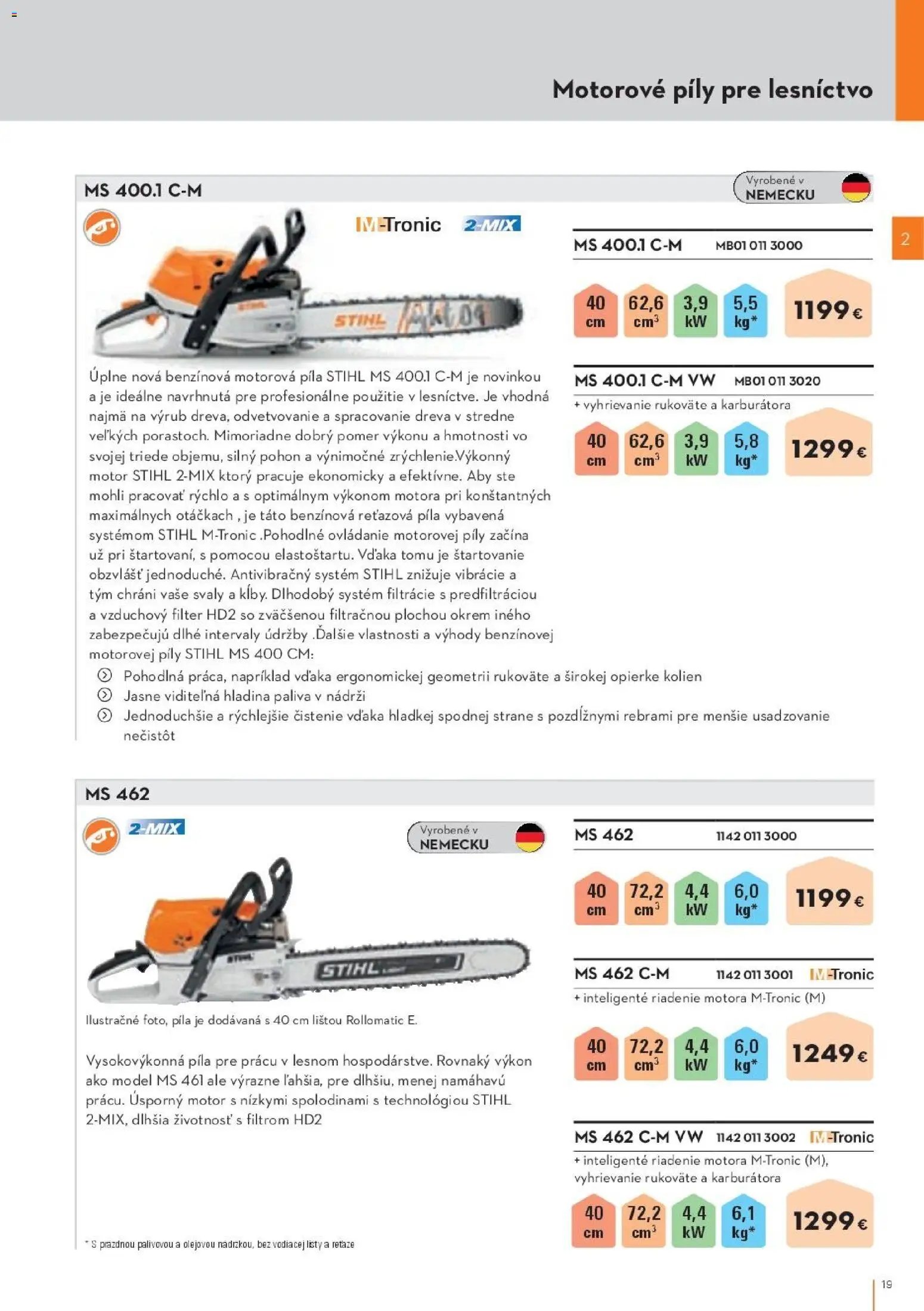 STIHL katalóg