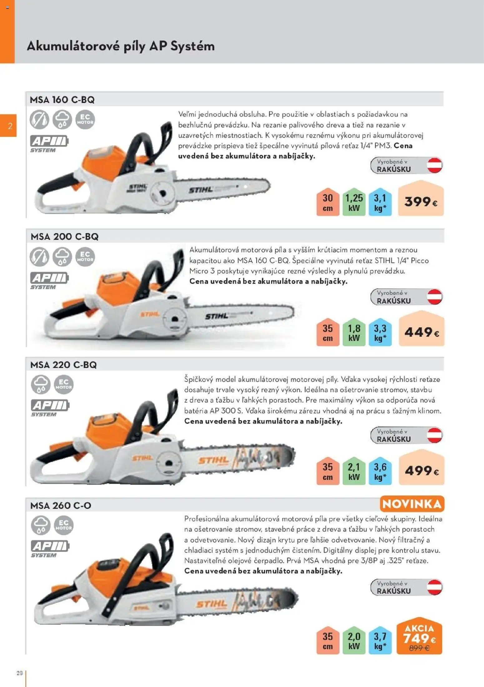 STIHL katalóg