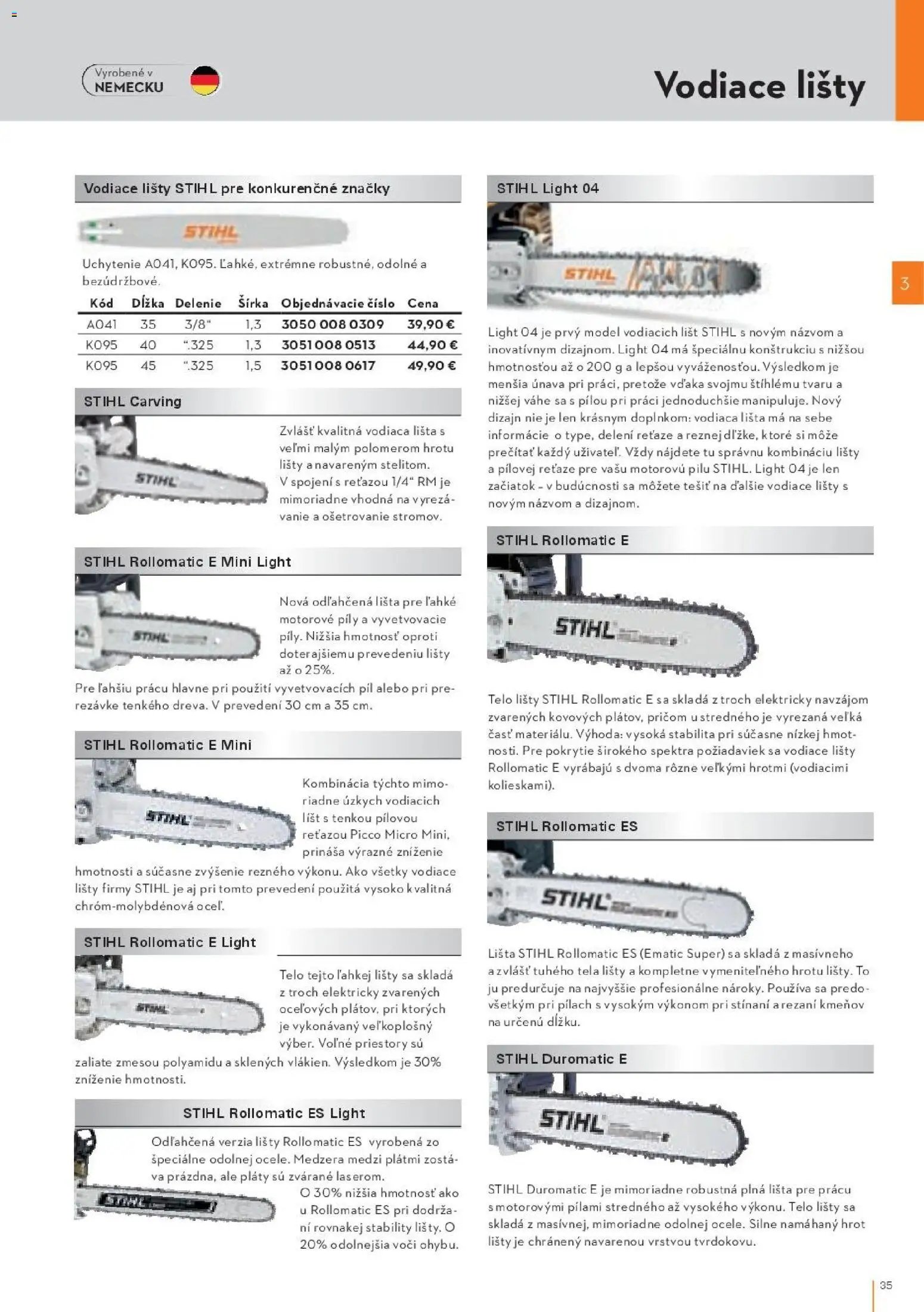 STIHL katalóg