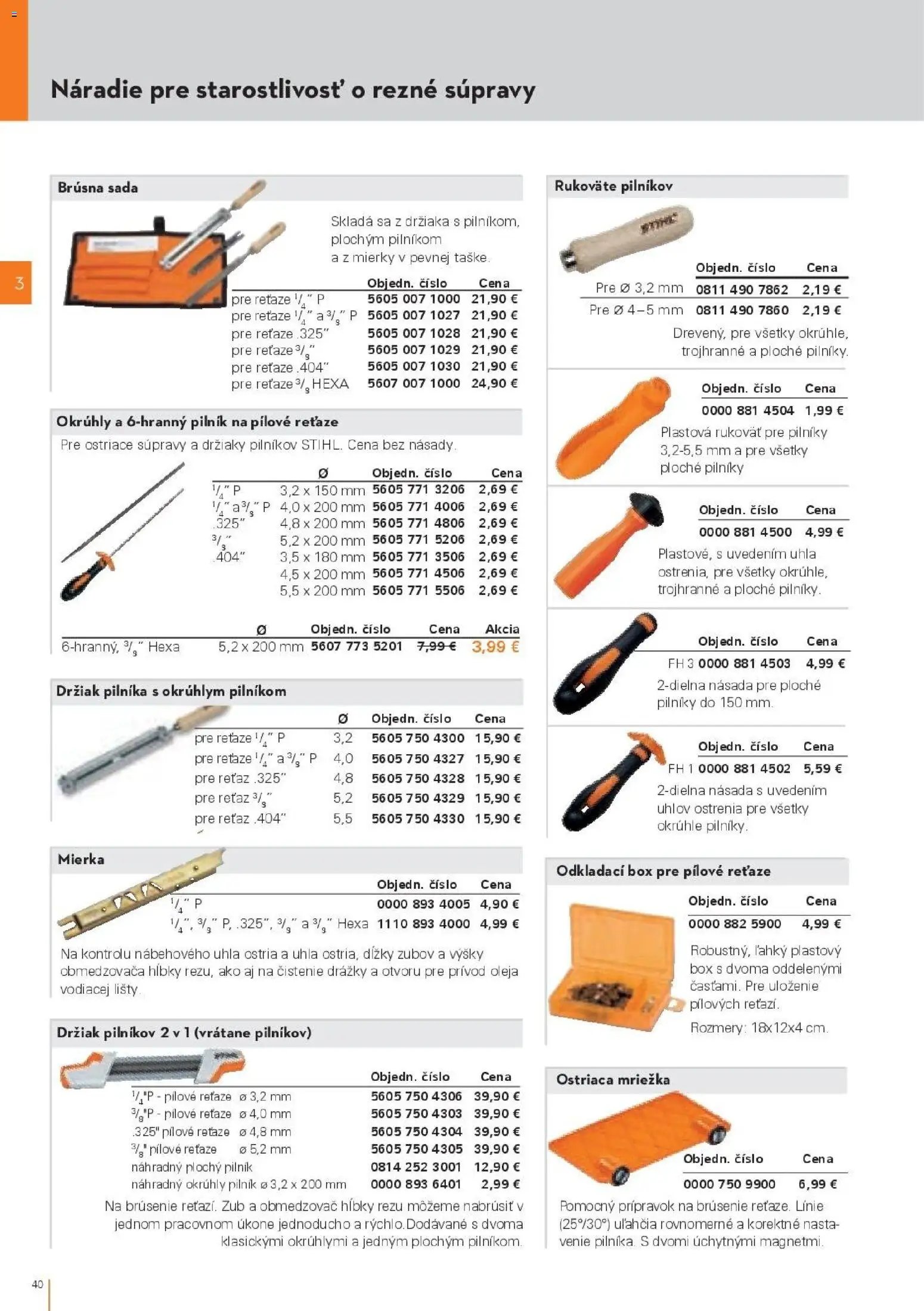 STIHL katalóg