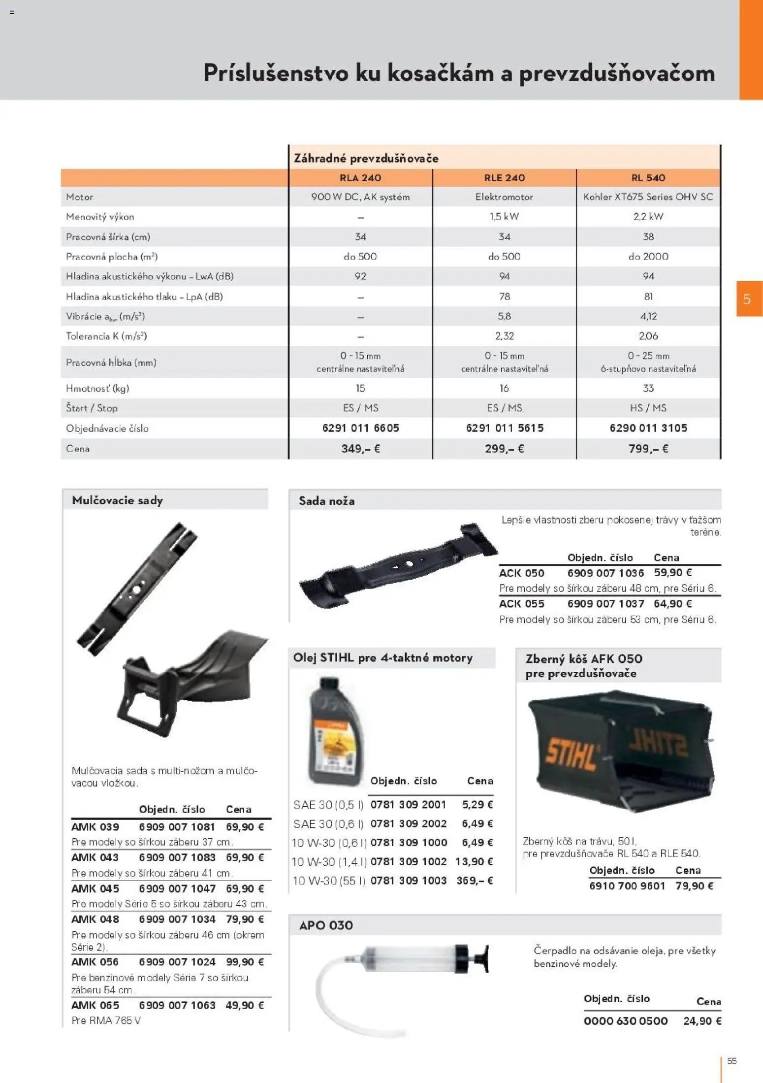STIHL katalóg