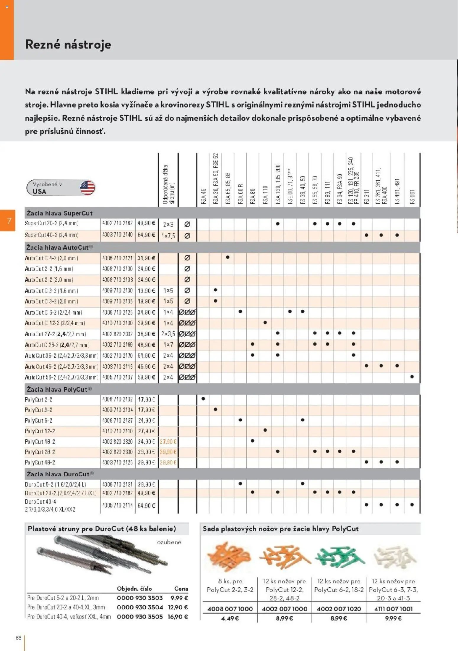STIHL katalóg