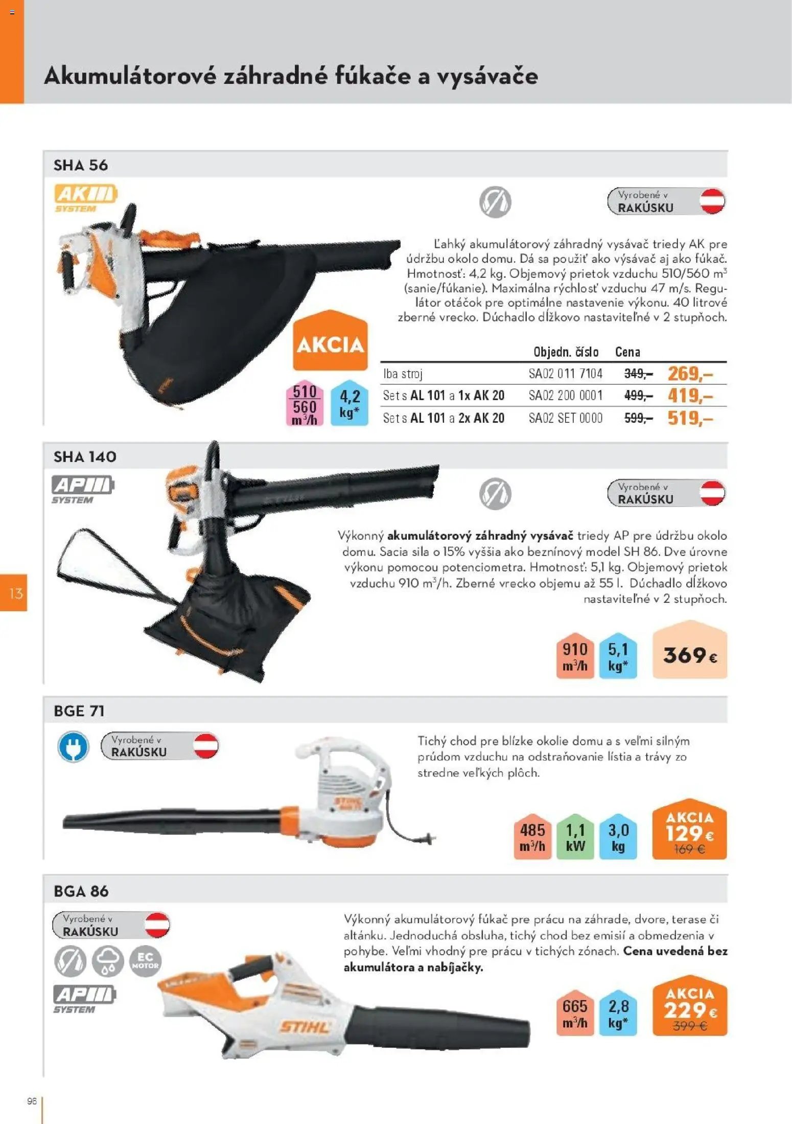 STIHL katalóg