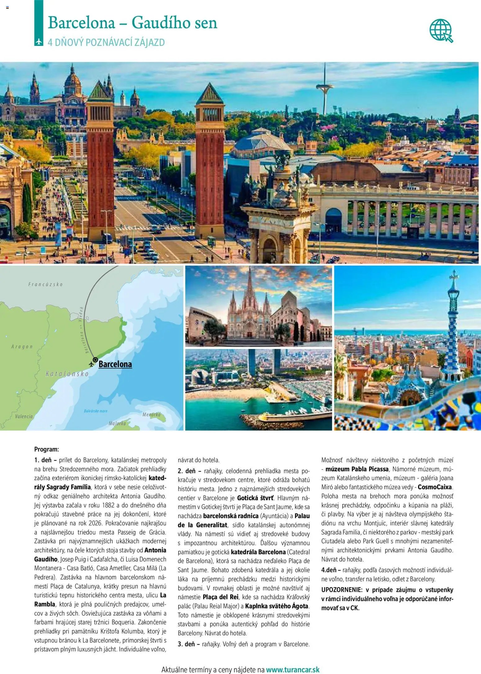 Turancar poznávacie zájazdy leteckou dopravou (2026-01-12 - 2026-12-31) | 11