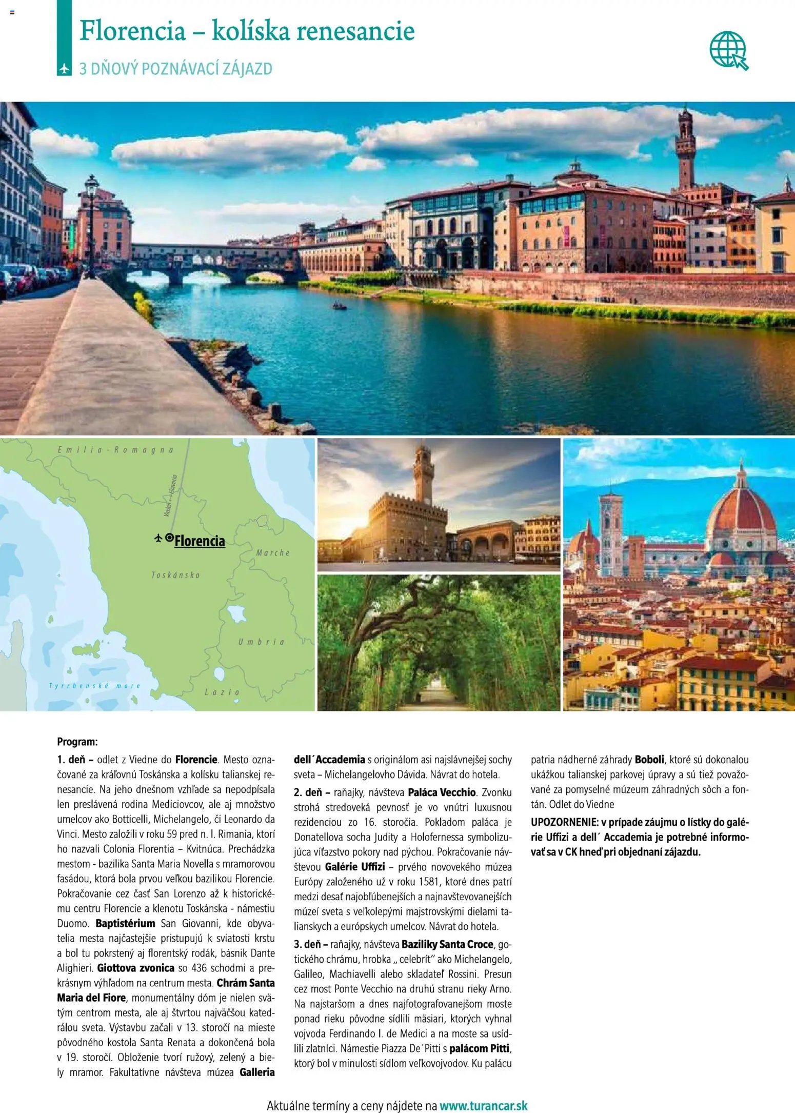 Turancar poznávacie zájazdy leteckou dopravou (2026-01-12 - 2026-12-31) | 17