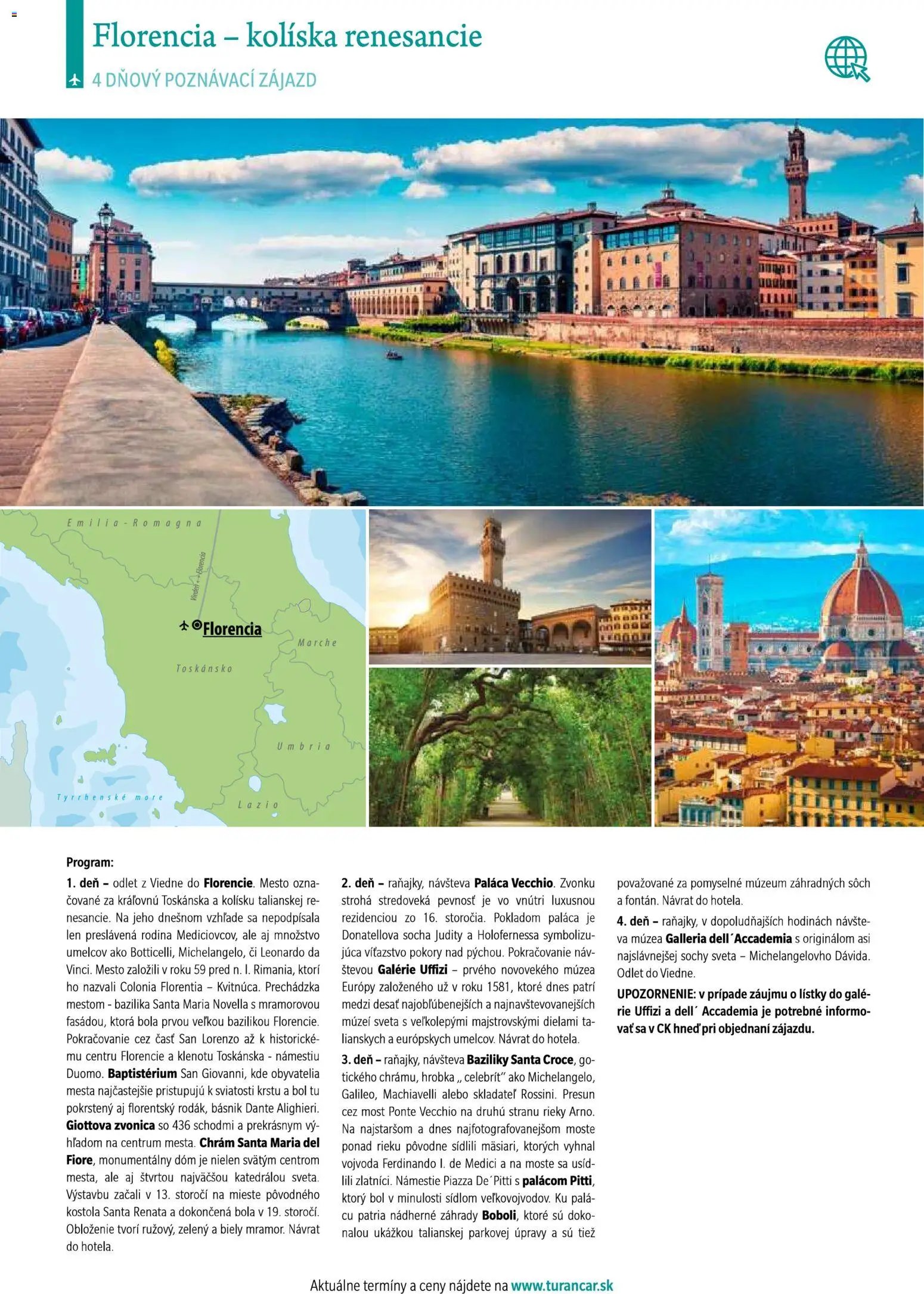 Turancar poznávacie zájazdy leteckou dopravou (2026-01-12 - 2026-12-31) | 18