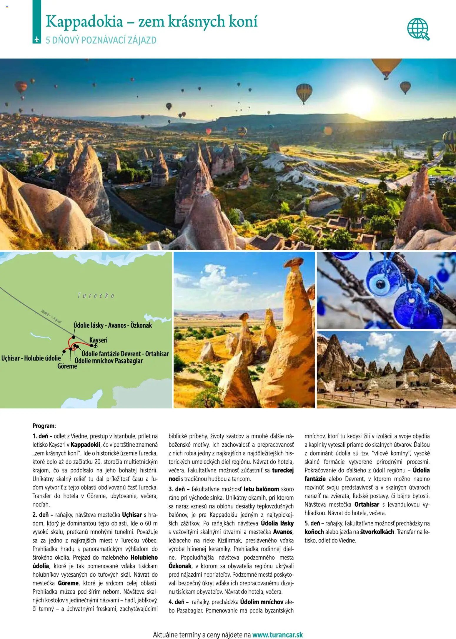 Turancar poznávacie zájazdy leteckou dopravou (2026-01-12 - 2026-12-31) | 25