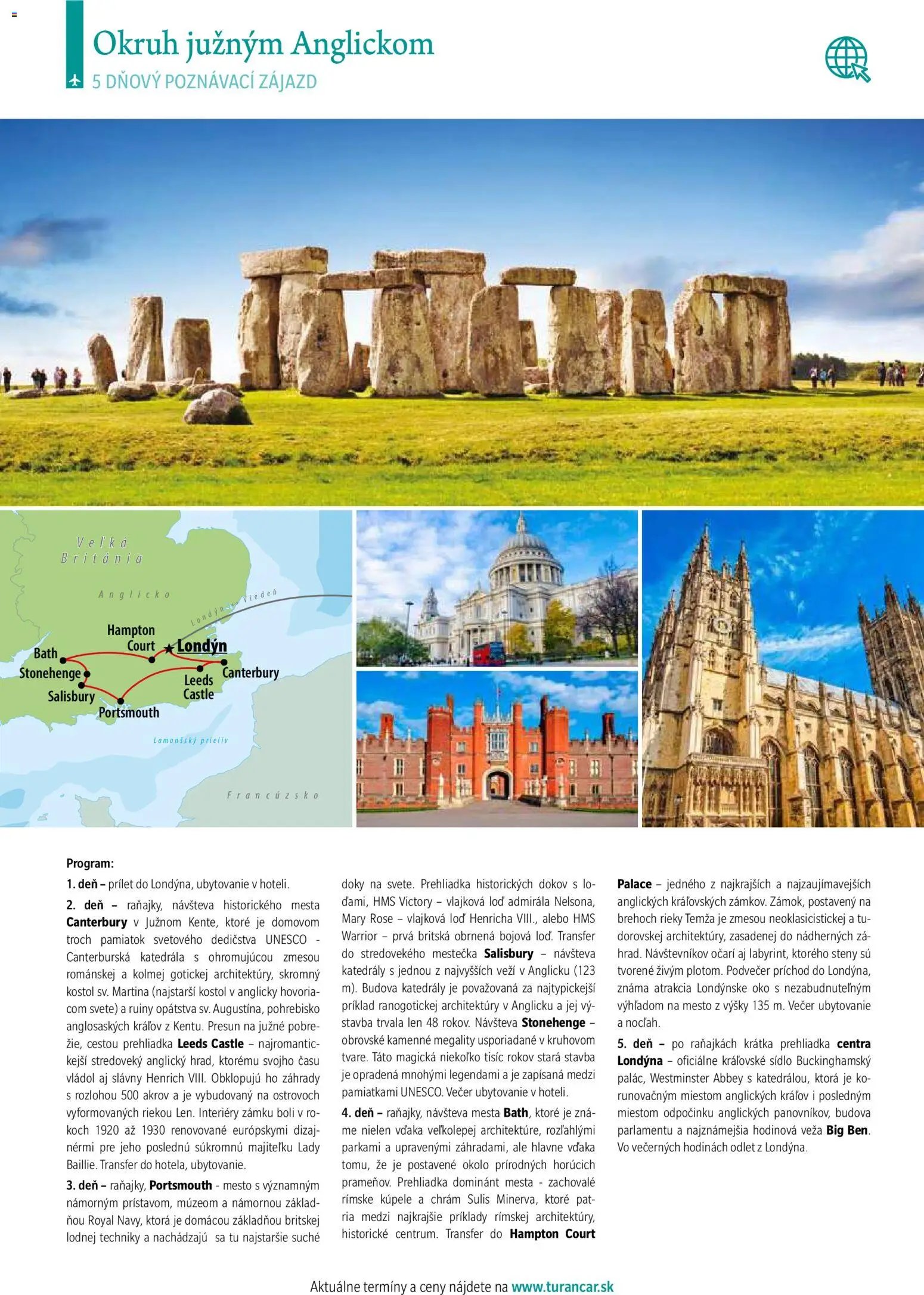 Turancar poznávacie zájazdy leteckou dopravou (2026-01-12 - 2026-12-31) | 33