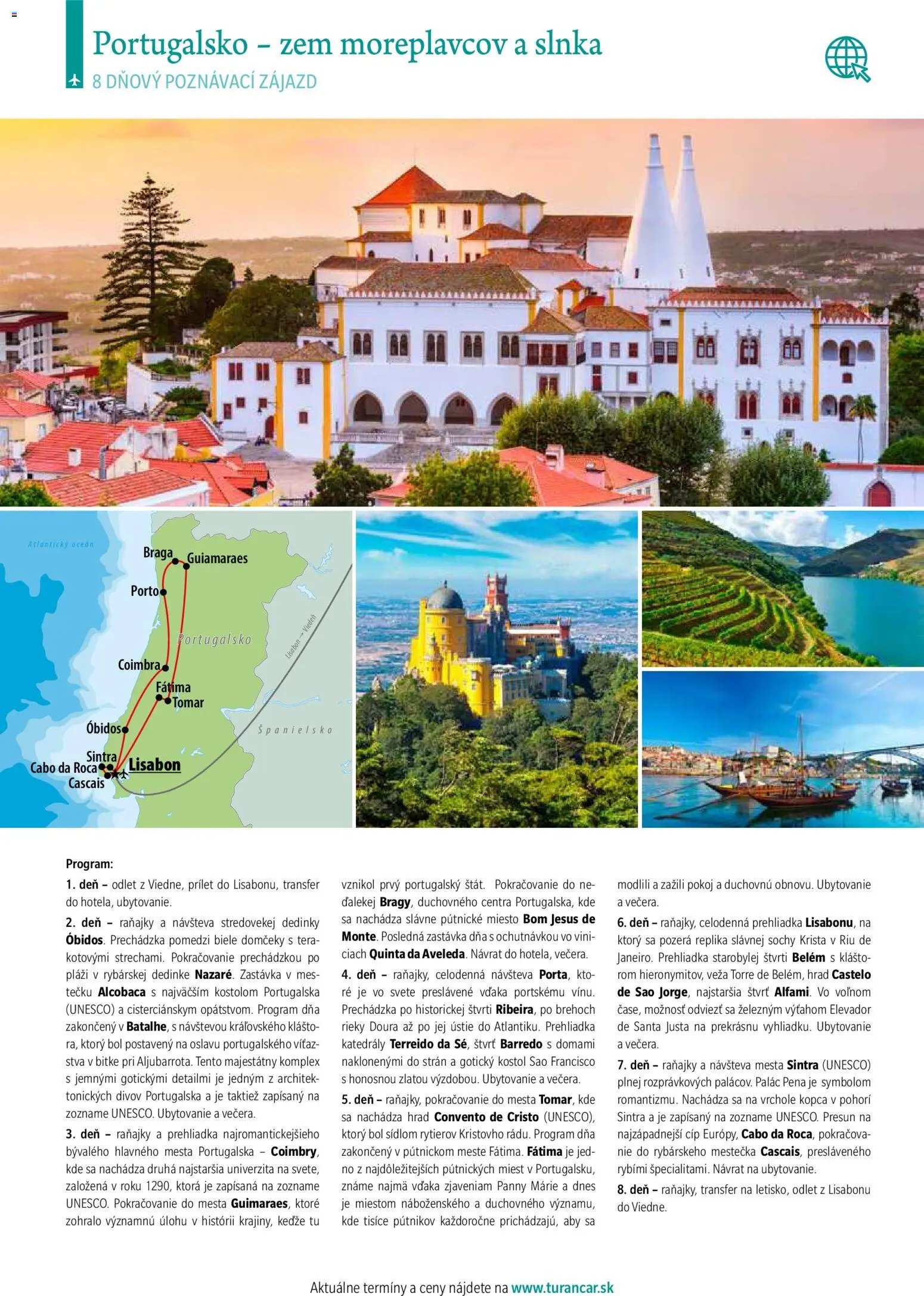 Turancar poznávacie zájazdy leteckou dopravou (2026-01-12 - 2026-12-31) | 38