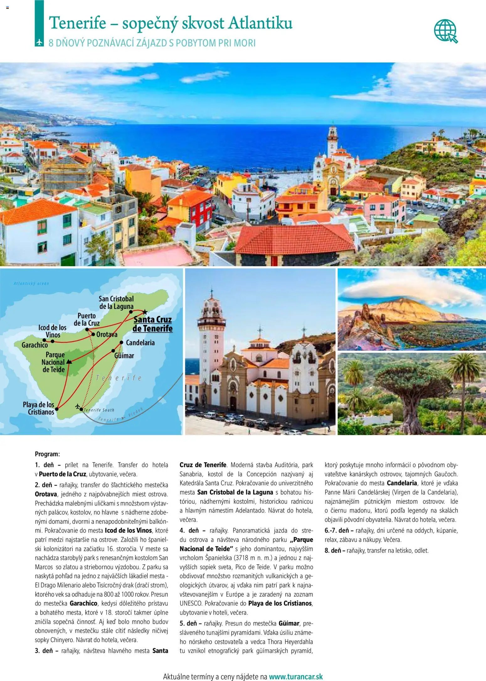 Turancar poznávacie zájazdy leteckou dopravou (2026-01-12 - 2026-12-31) | 47