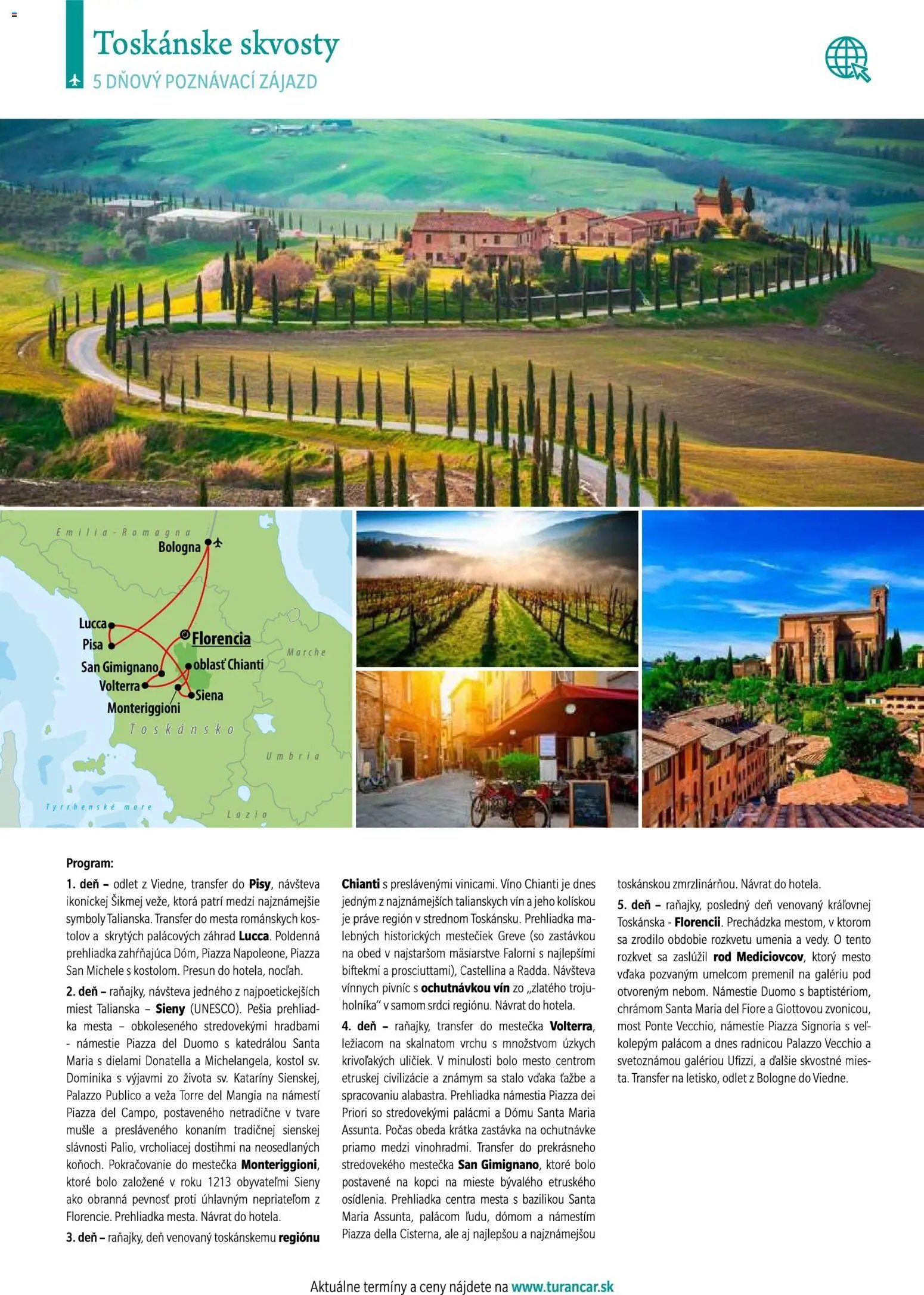 Turancar poznávacie zájazdy leteckou dopravou (2026-01-12 - 2026-12-31) | 49