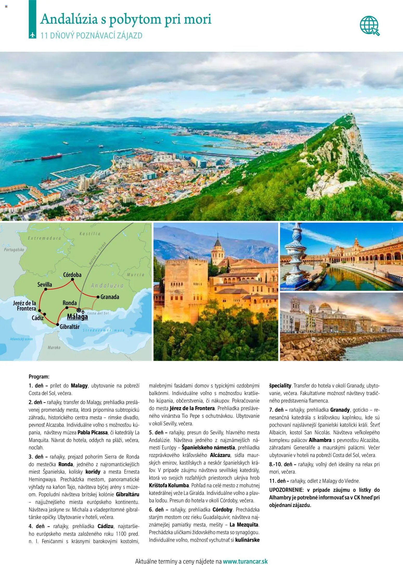 Turancar poznávacie zájazdy leteckou dopravou (2026-01-12 - 2026-12-31) | 6