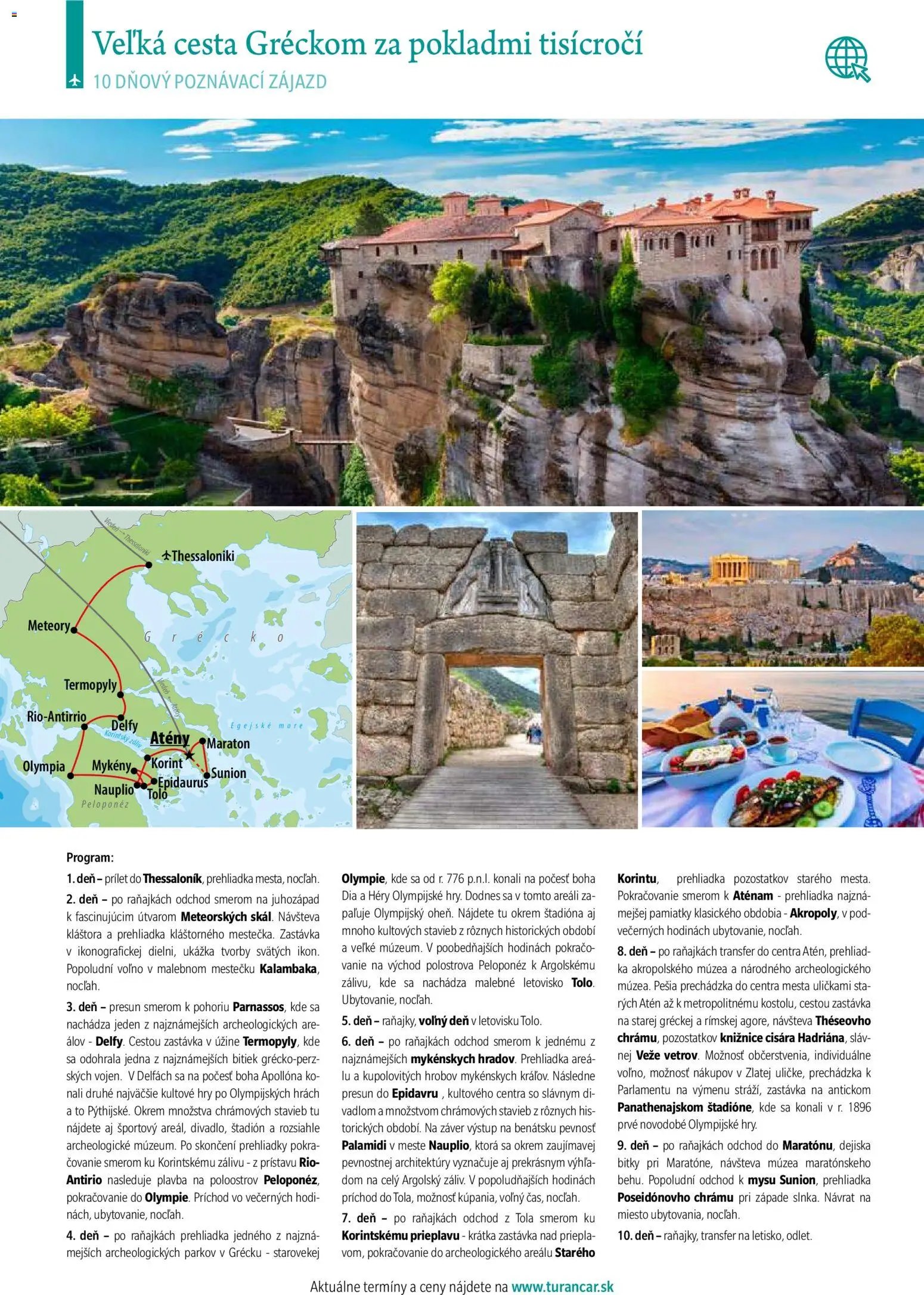 Turancar poznávacie zájazdy leteckou dopravou (2026-01-12 - 2026-12-31) | 51