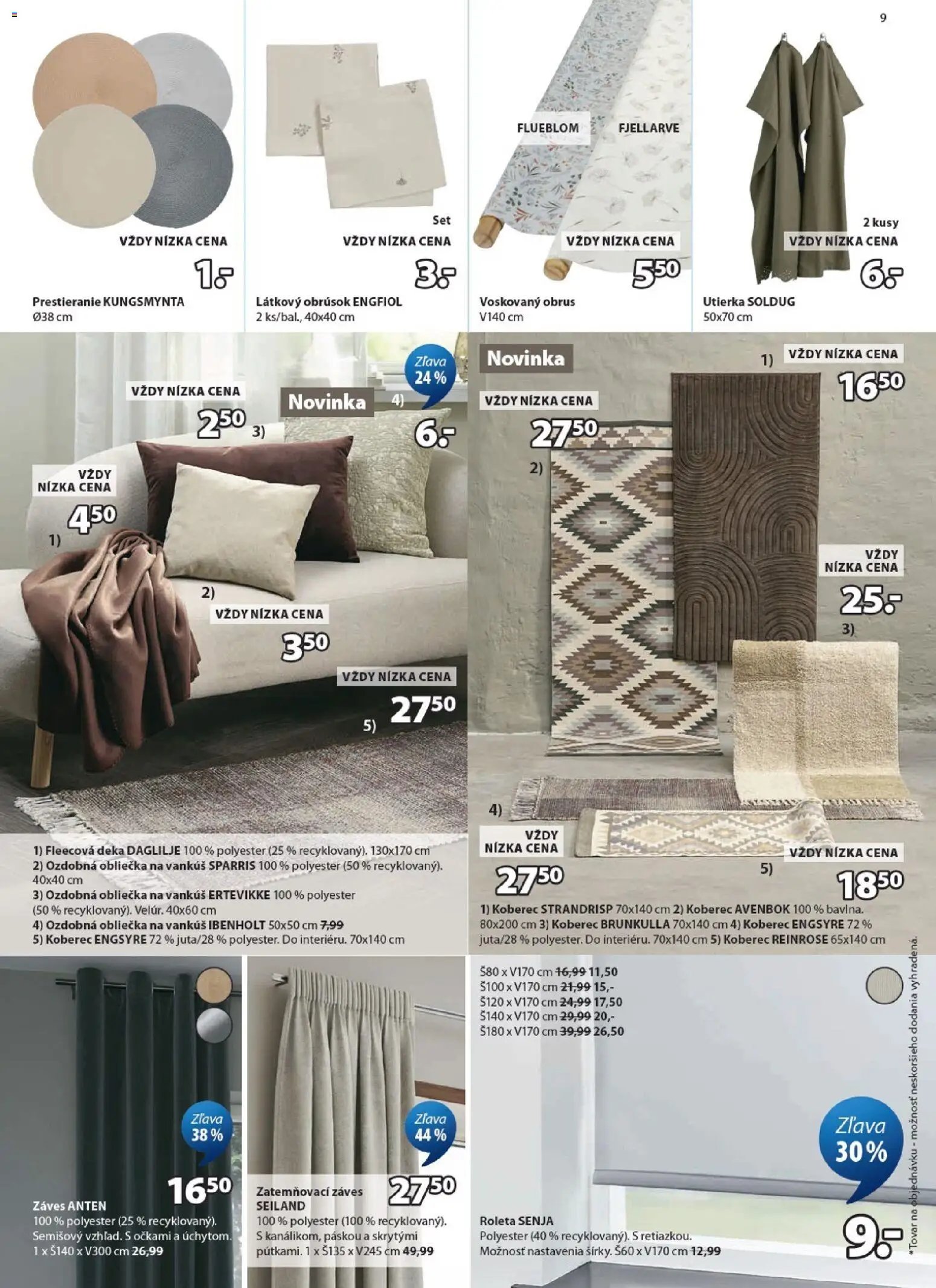 JYSK matrace - zľava až 60%