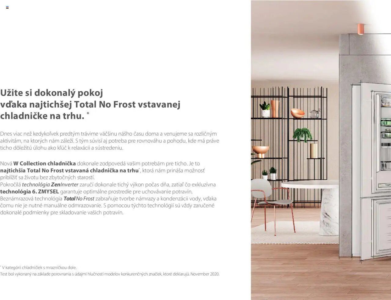 Whirlpool extra tiché vstavané chladničky Whirlpool W Collection (2025-01-01 - 2025-12-31) | 2