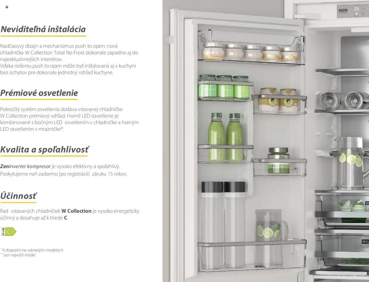 Whirlpool extra tiché vstavané chladničky Whirlpool W Collection (2025-01-01 - 2025-12-31) | 13