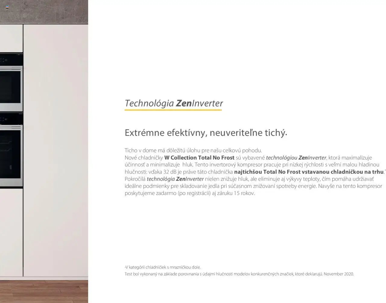 Whirlpool extra tiché vstavané chladničky Whirlpool W Collection (2025-01-01 - 2025-12-31) | 5